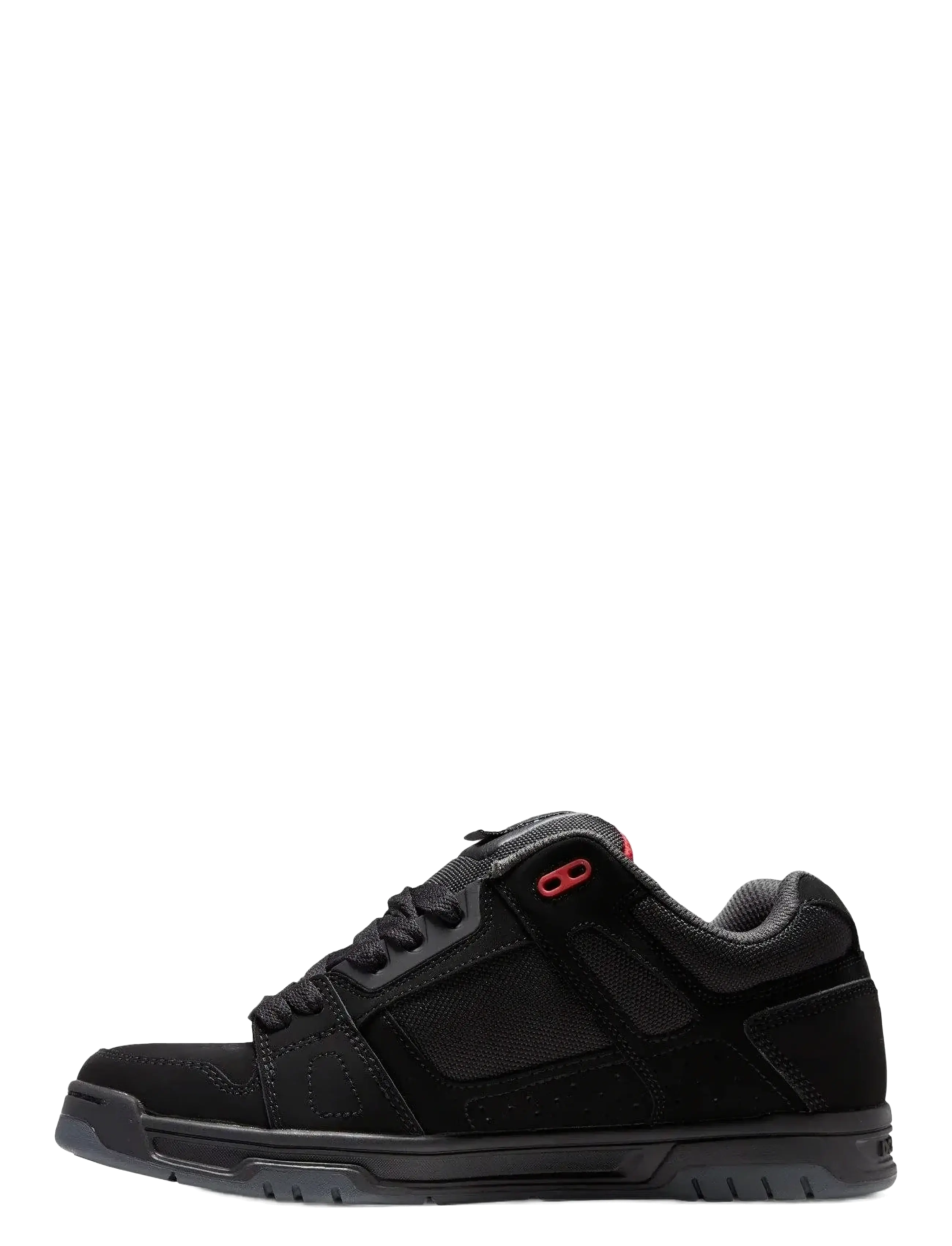 DC - STAG - niedriger schnitt - black/grey/red - 2