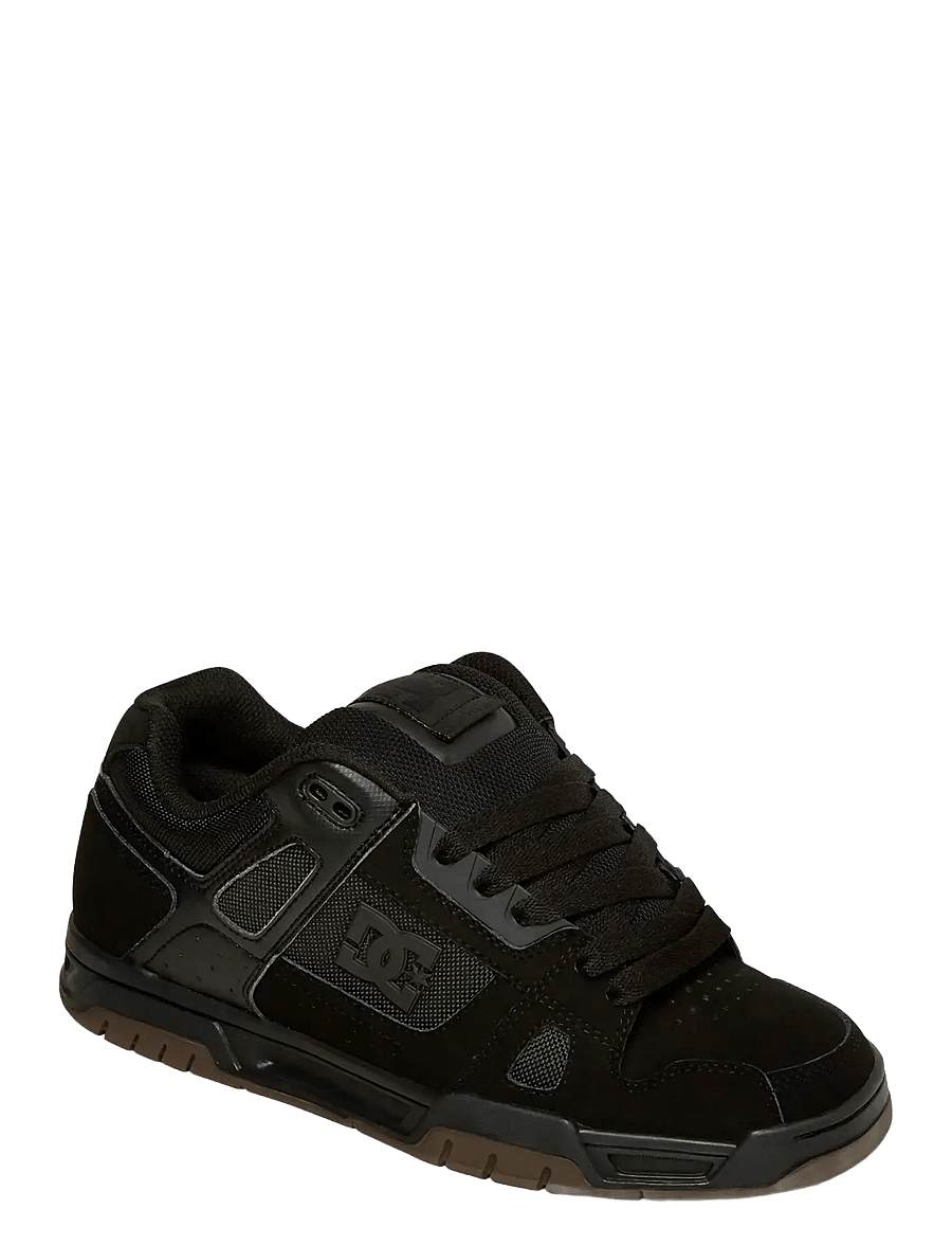 DC - STAG - lave sneakers - black/gum - 0