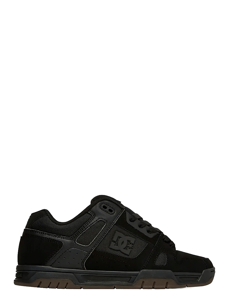 DC - STAG - lave sneakers - black/gum - 1