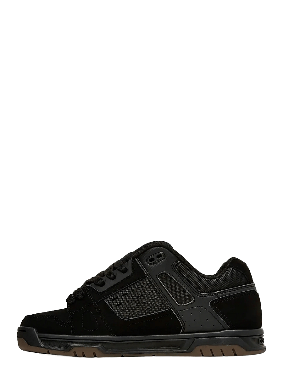 DC - STAG - lave sneakers - black/gum - 2