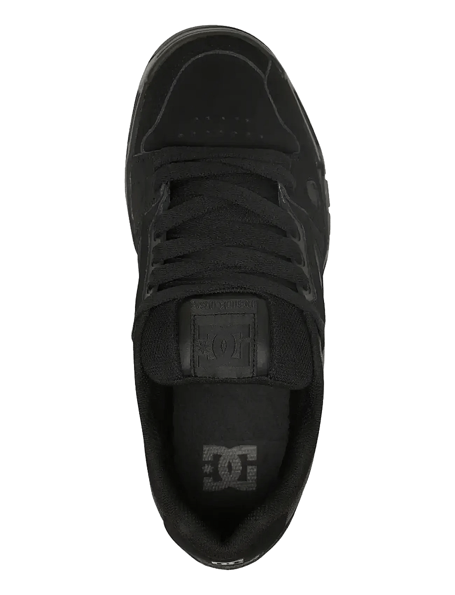 DC - STAG - lave sneakers - black/gum - 3