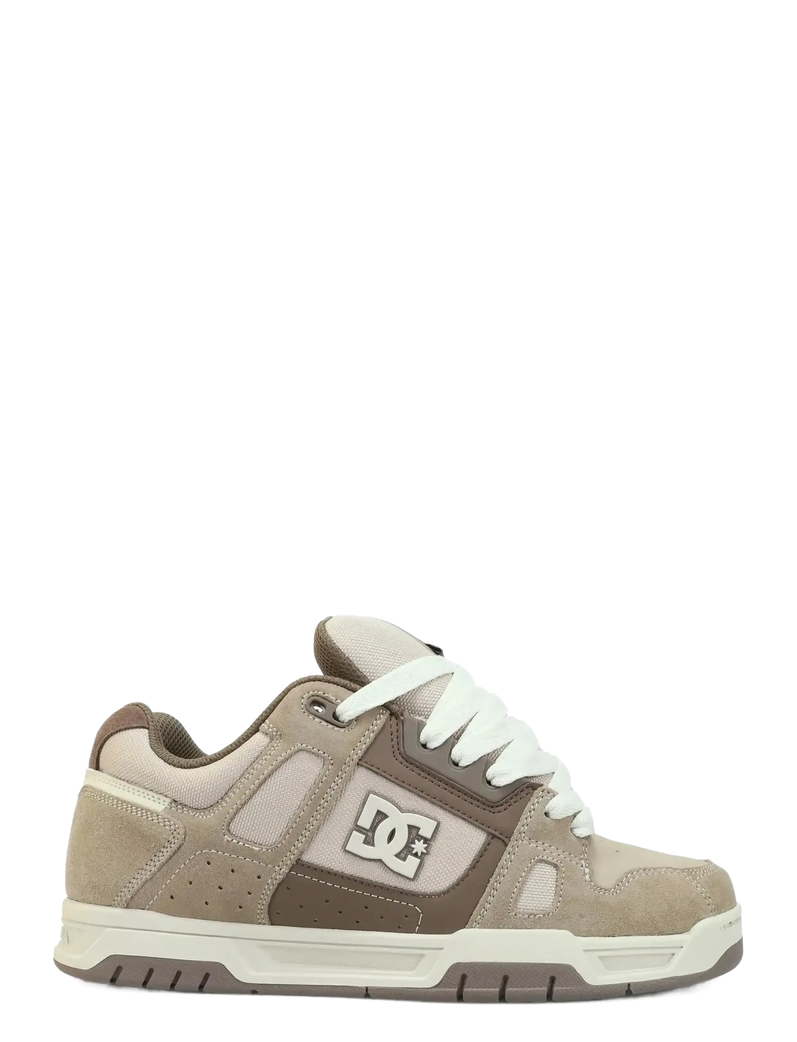 DC - STAG - low tops - taupe/off white - 1
