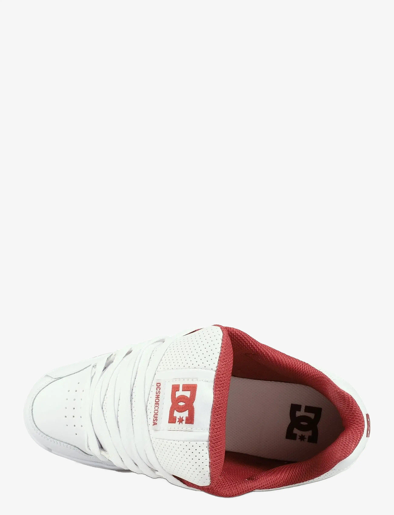 DC - STAG - niedriger schnitt - white/brick red/gum - 3