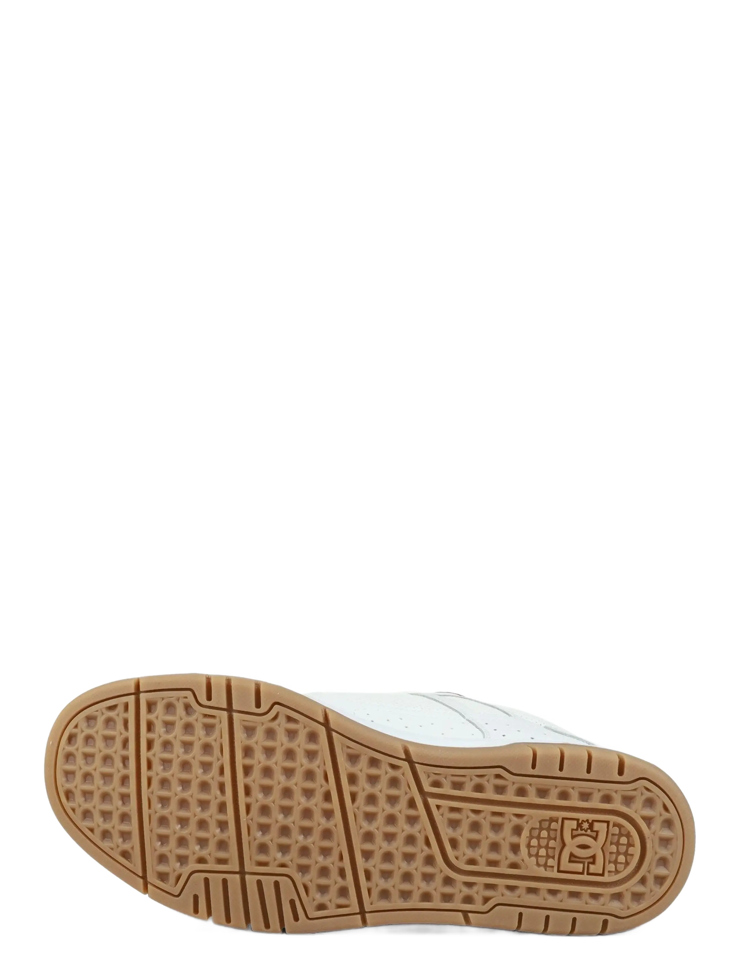 DC - STAG - low tops - white/brick red/gum - 4