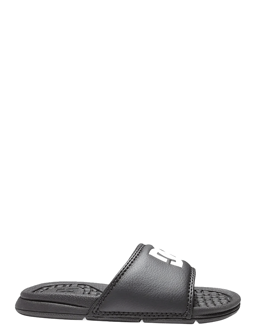 DC - BOLSA - bassengslippers - black/white - 1