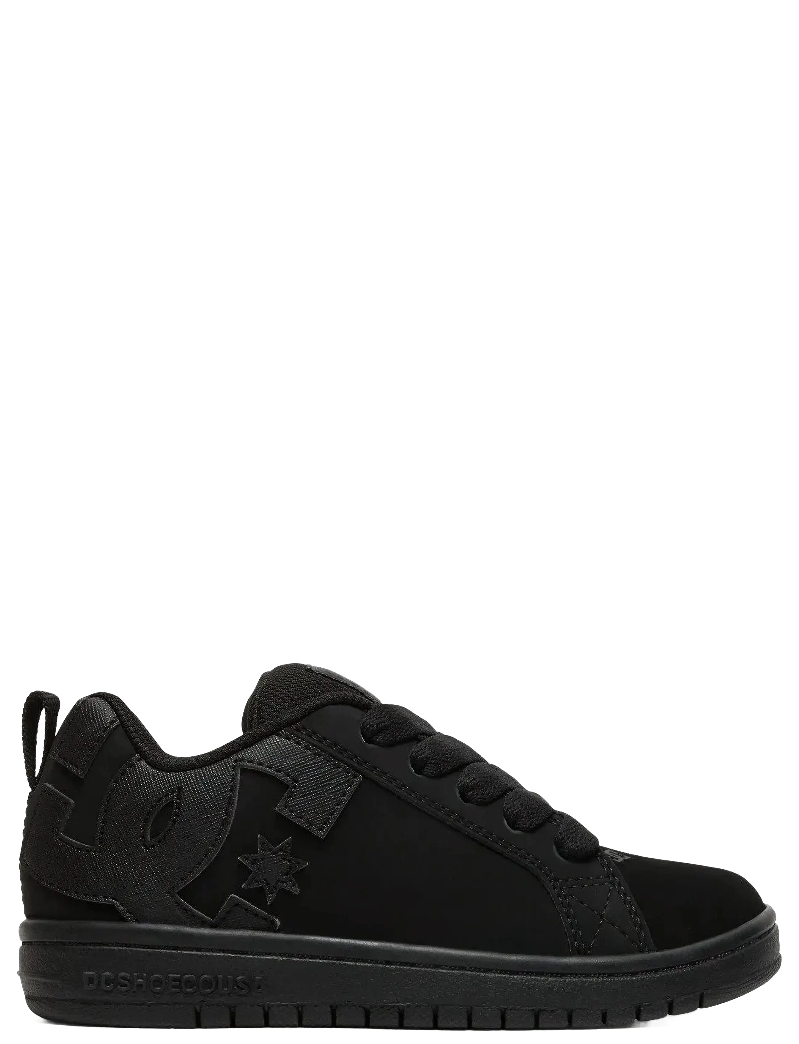 DC - COURT GRAFFIK - lav ankel - black/black - 1