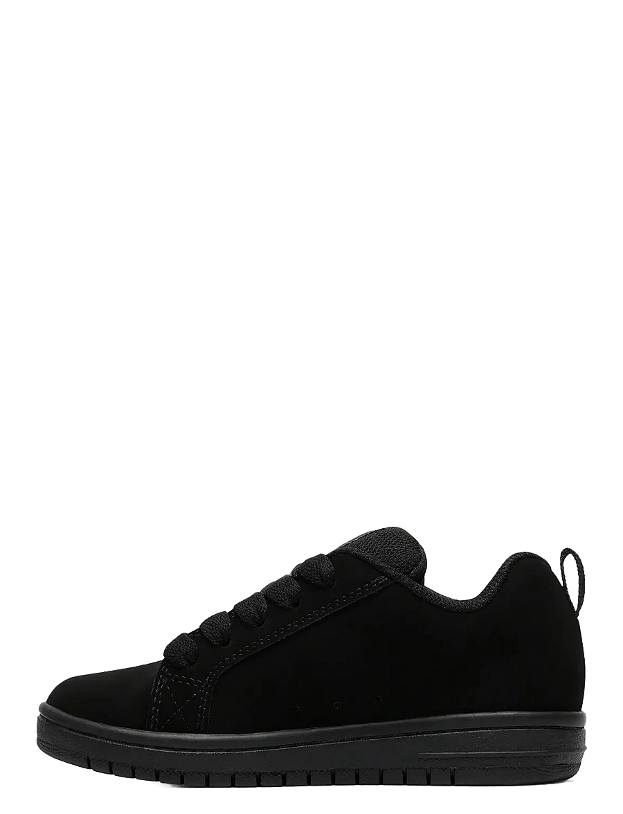 DC - COURT GRAFFIK - niedriger schnitt - black/black - 2
