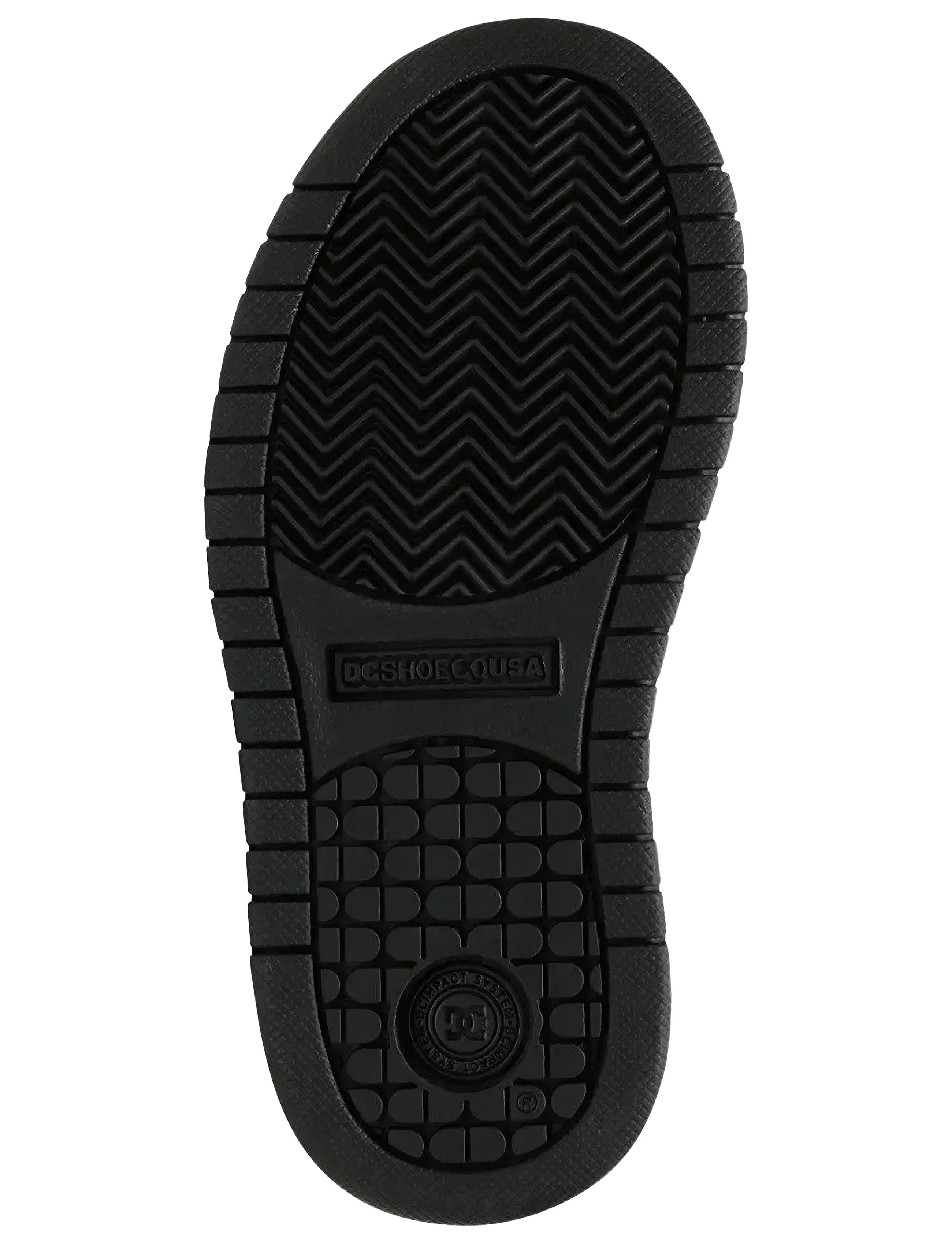 DC - COURT GRAFFIK - lav ankel - black/black - 4