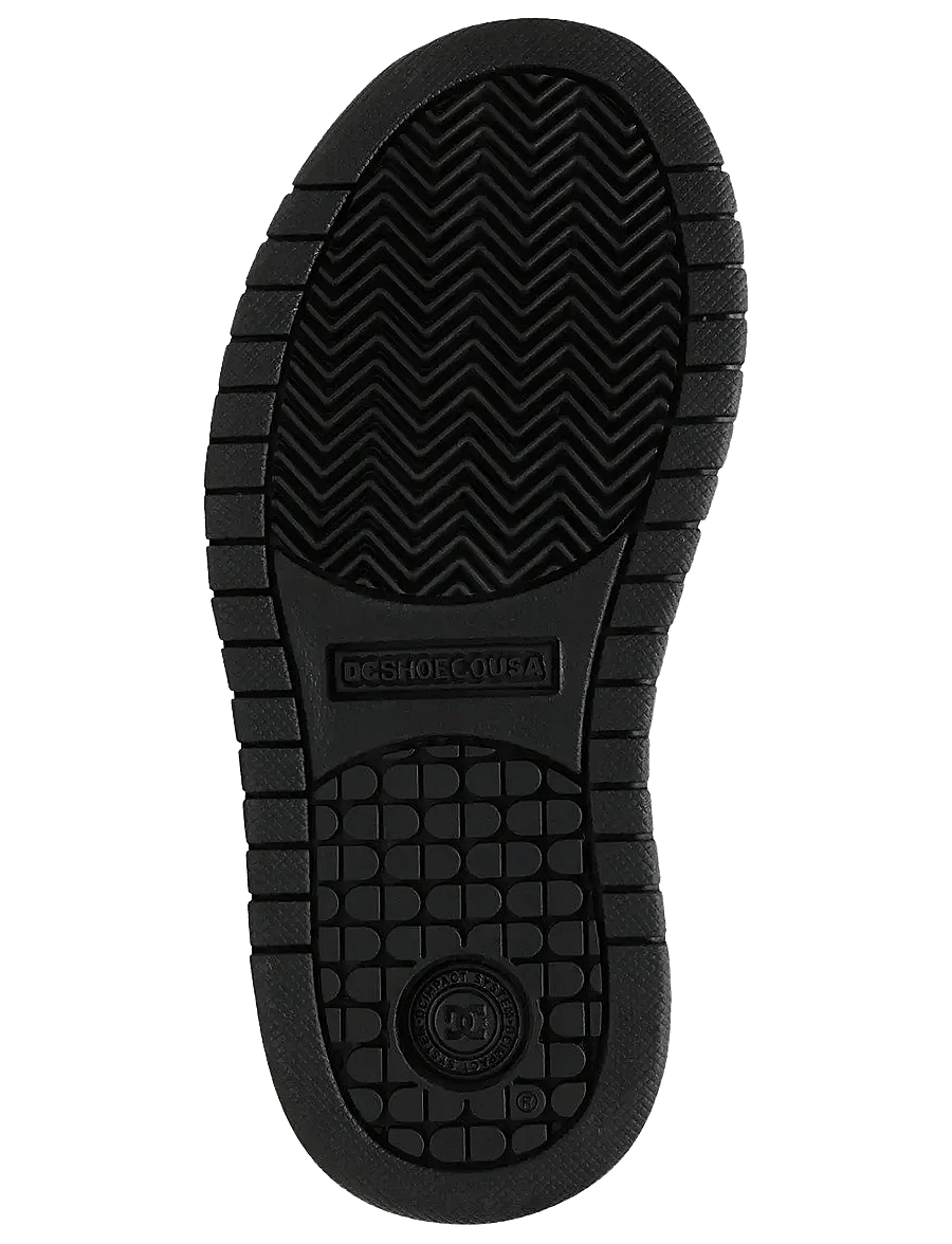 DC - COURT GRAFFIK - niedriger schnitt - black/black - 4