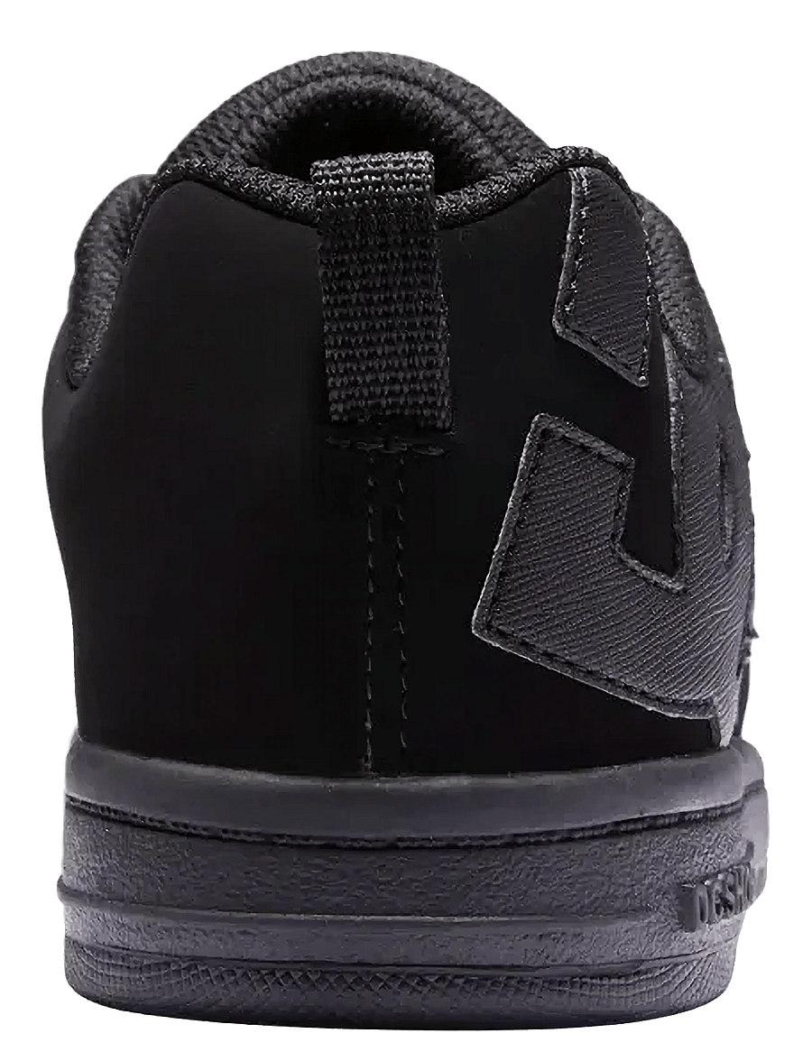 DC - COURT GRAFFIK - niedriger schnitt - black/black - 5
