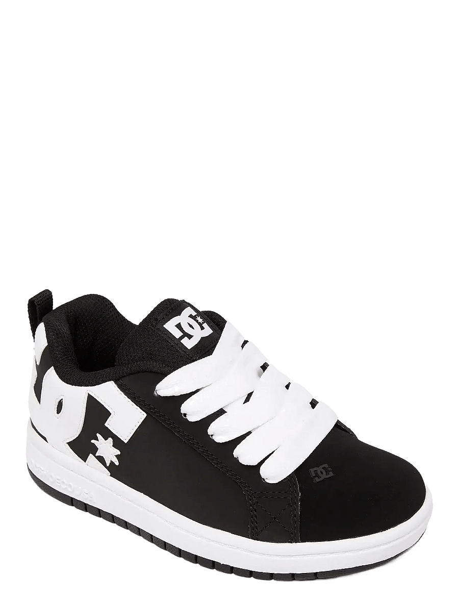 DC - COURT GRAFFIK - niedriger schnitt - black/white - 0