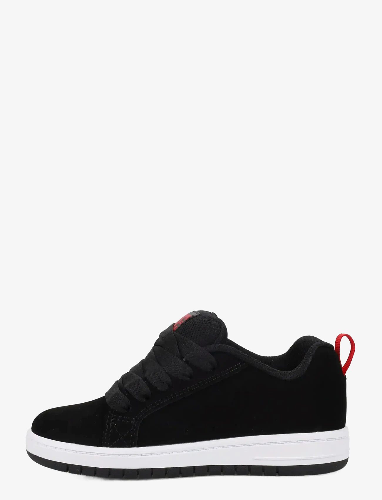 DC - COURT GRAFFIK - lave sneakers - black/white/red - 1