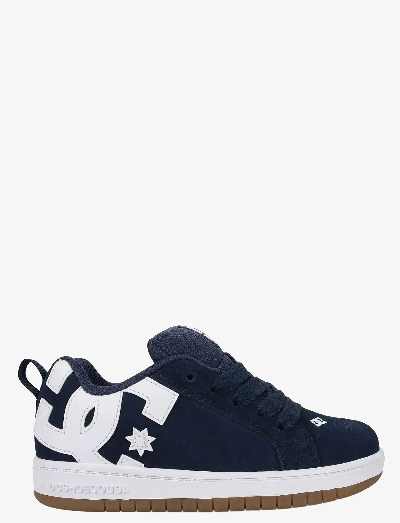 DC - COURT GRAFFIK - lave sneakers - navy/white/gum - 0