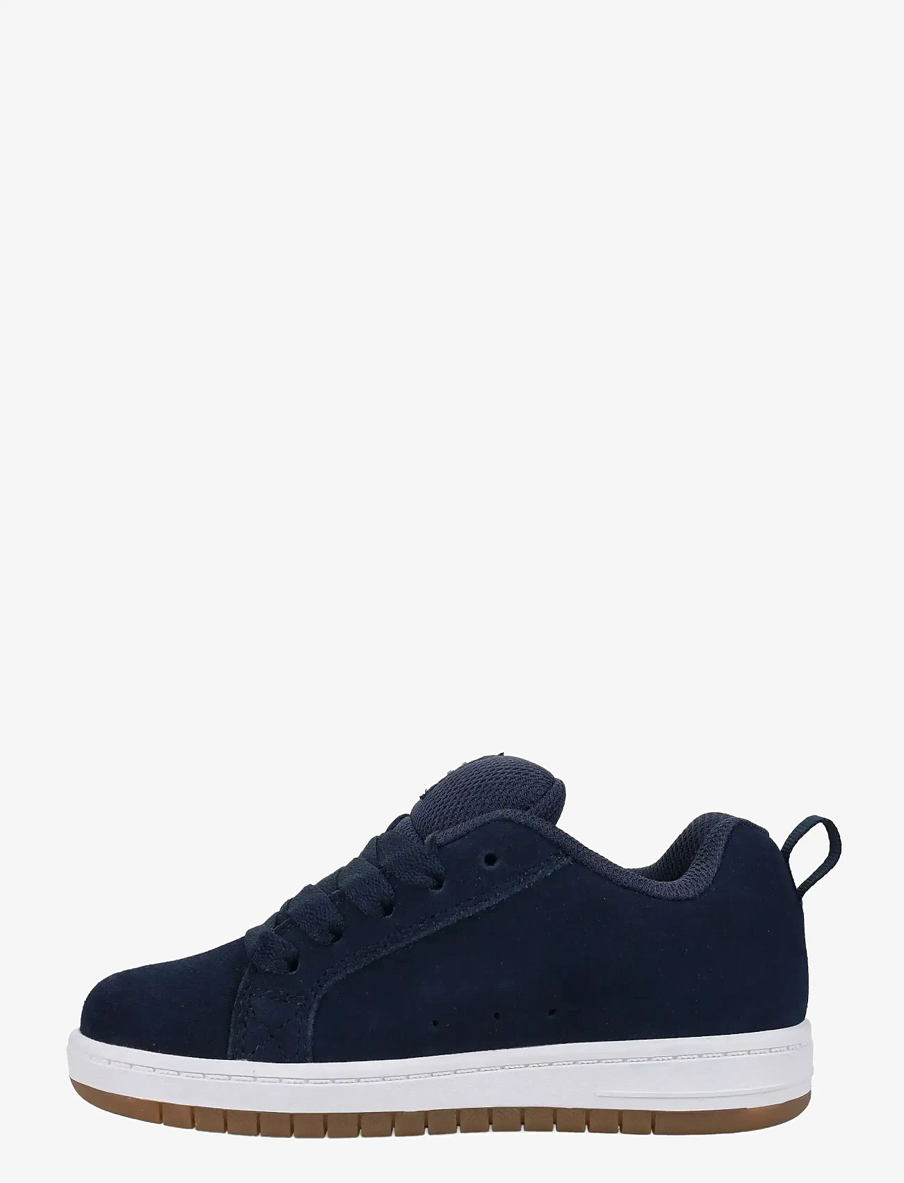 DC - COURT GRAFFIK - lave sneakers - navy/white/gum - 1