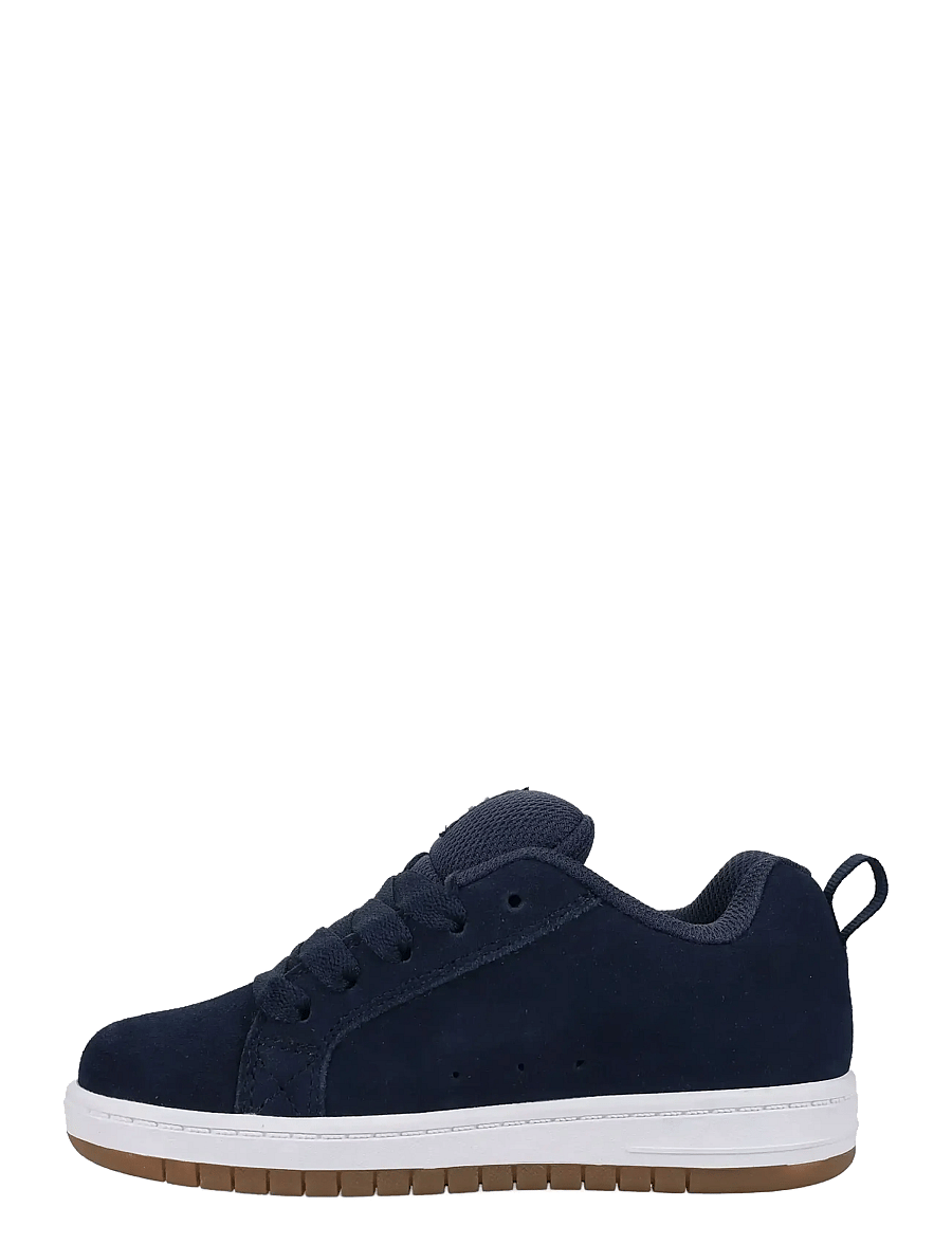 DC - COURT GRAFFIK - lave sneakers - navy/white/gum - 1