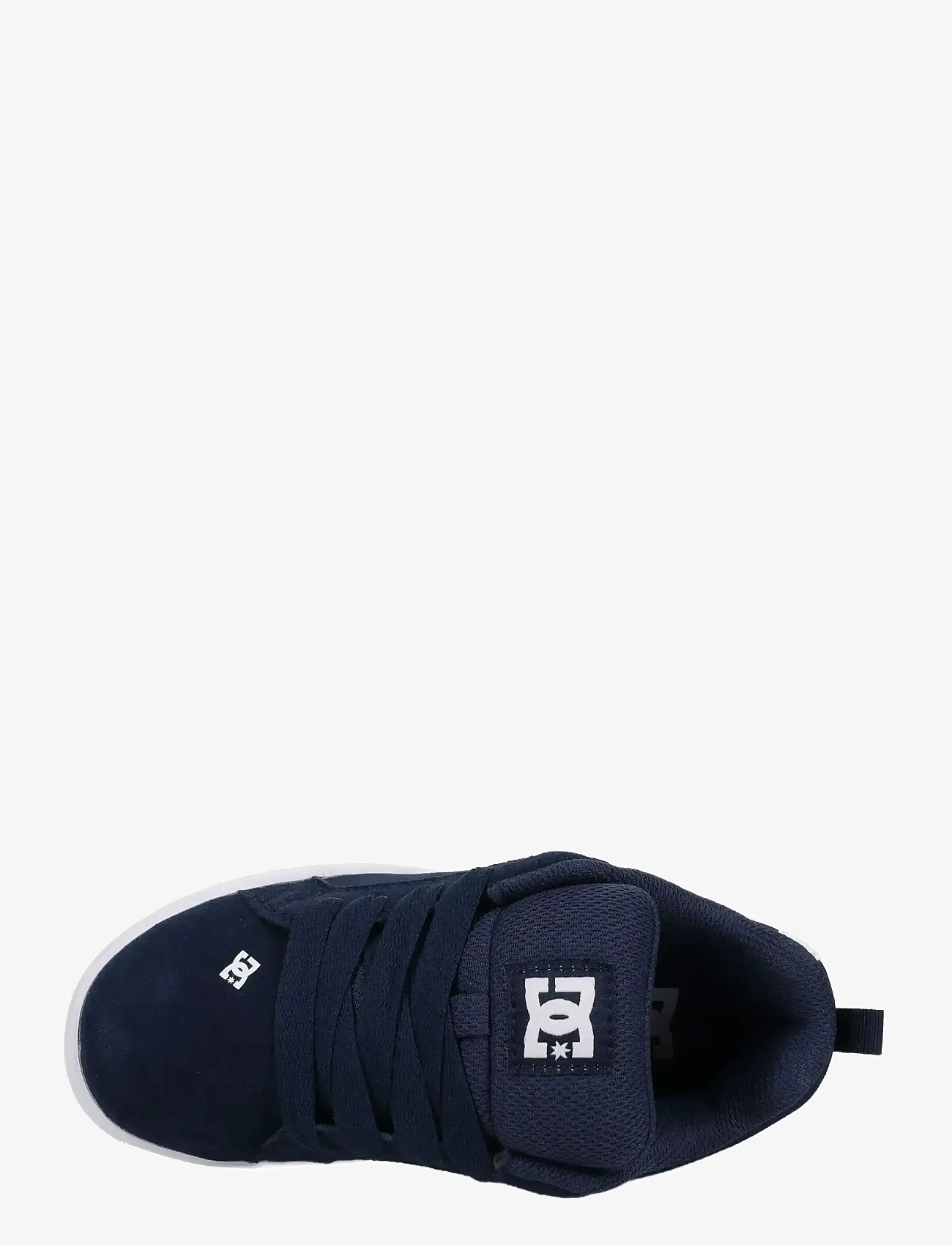 DC - COURT GRAFFIK - lave sneakers - navy/white/gum - 3