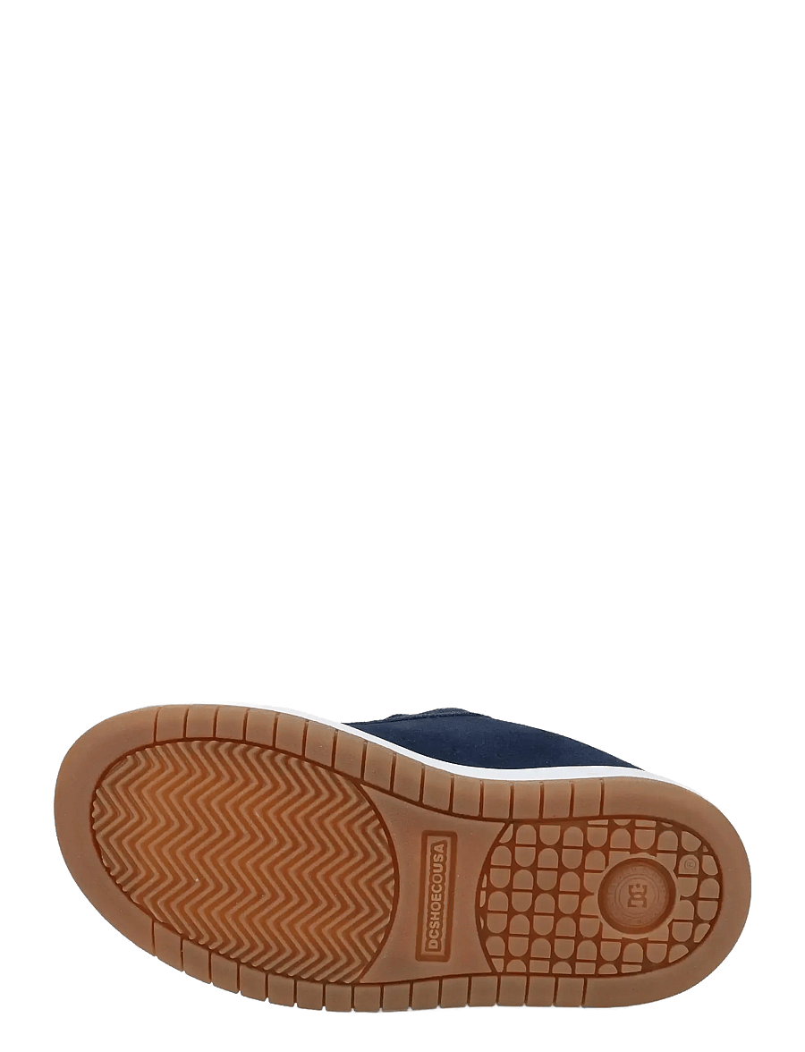 DC - COURT GRAFFIK - lave sneakers - navy/white/gum - 4