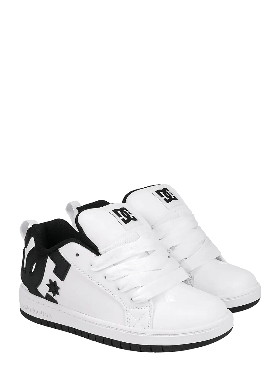 DC - COURT GRAFFIK - tennised - white/black - 2