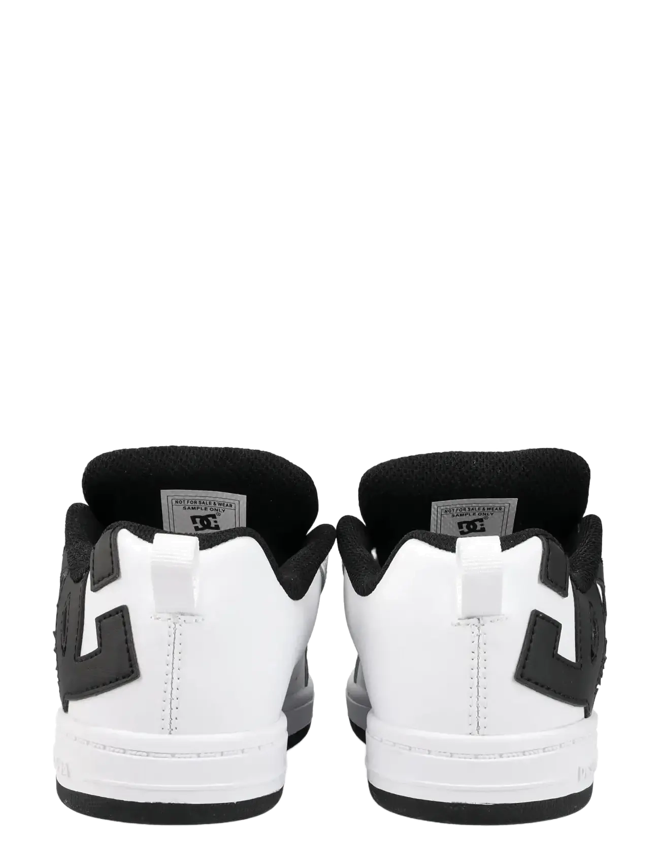 DC - COURT GRAFFIK - låga sneakers - white/black - 5