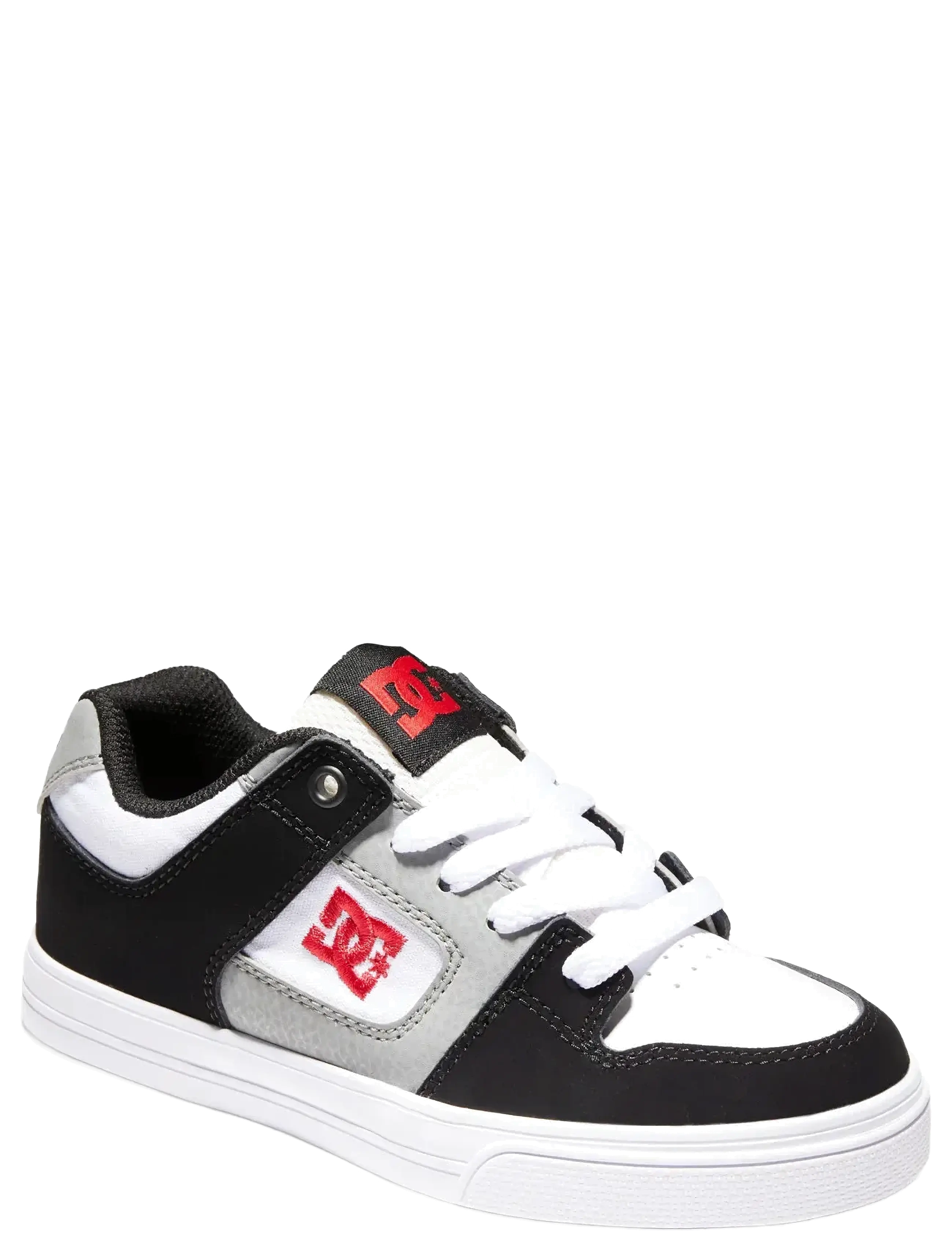 DC PURE - Schuhe - WHITE/BLACK/RED / black