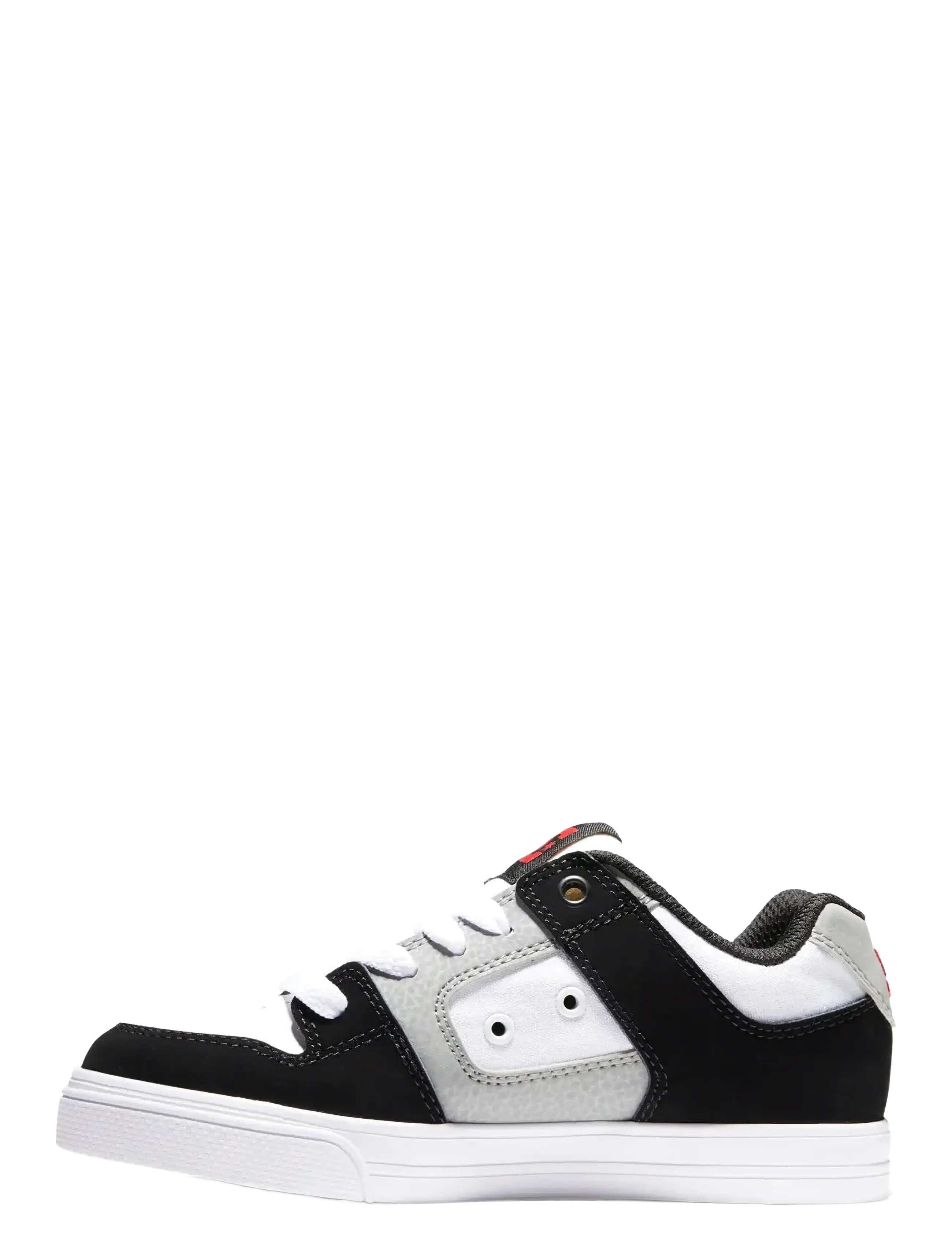 DC - PURE - lave sneakers - white/black/red - 2