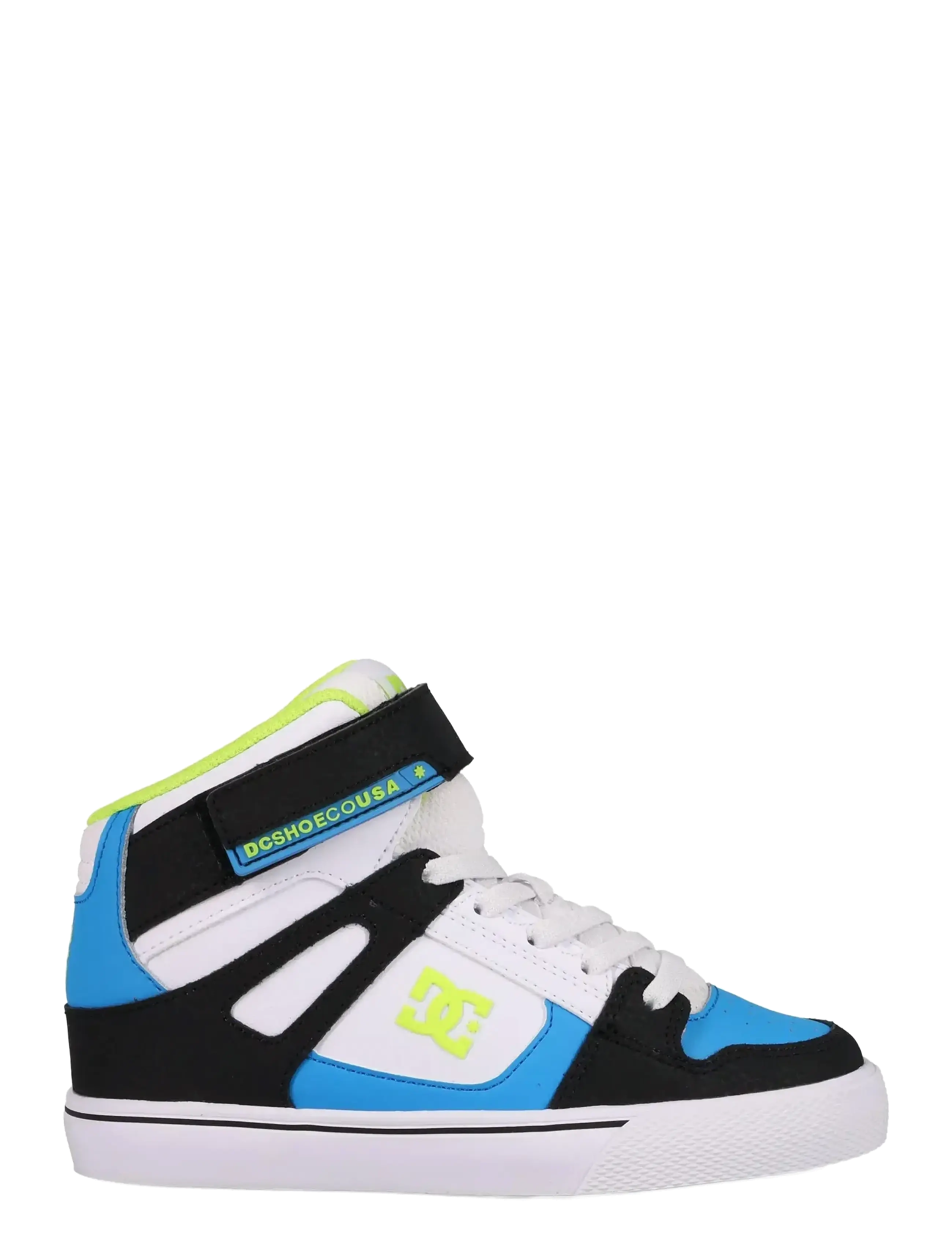 DC Pure High-Top Ev, 35, Blue, Sneakers > Sneakers Med Høj Top, Børn