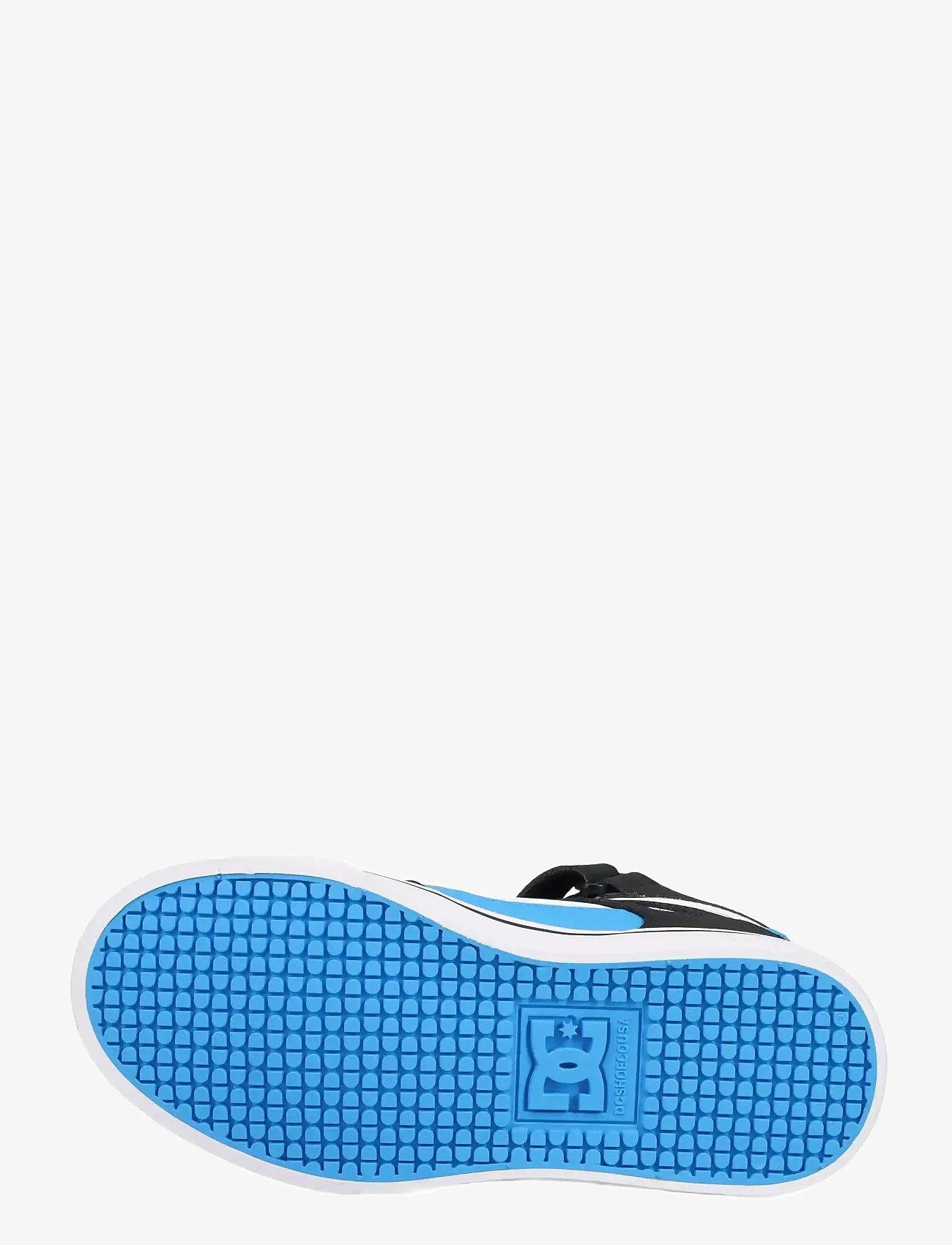 DC - PURE HIGH-TOP EV - låga sneakers - black/blue/lime - 4