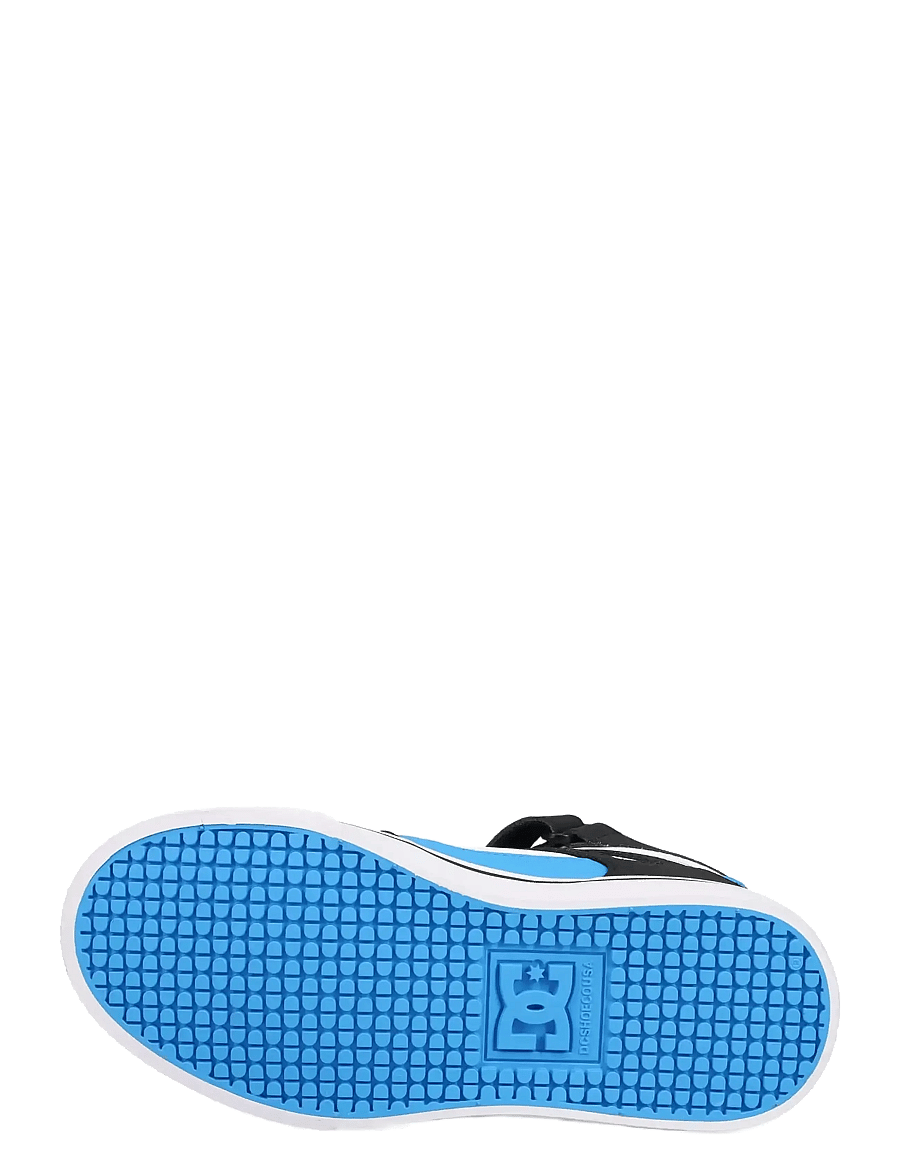 DC - PURE HIGH-TOP EV - tennised - black/blue/lime - 4