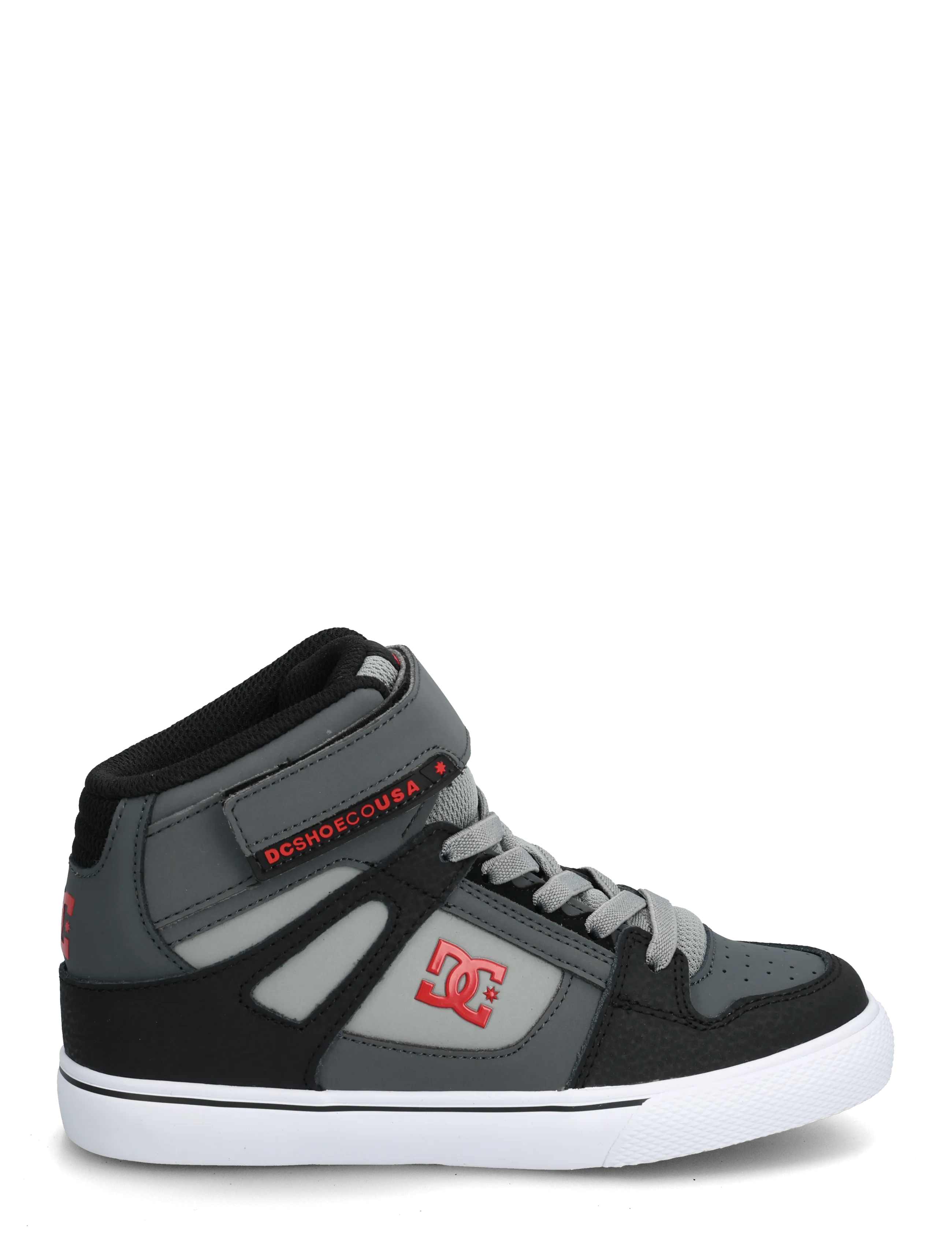 DC - PURE HIGH-TOP EV - suvised sooduspakkumised - black/grey/red - 1