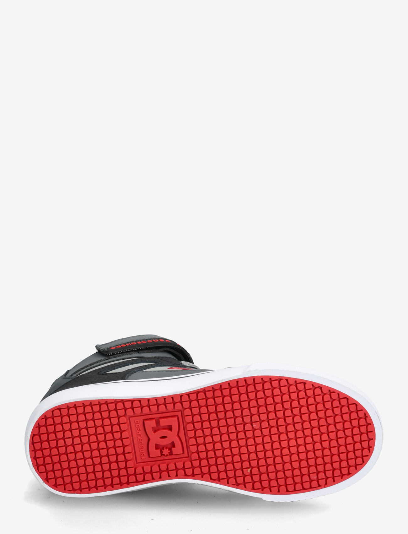 DC - PURE HIGH-TOP EV - lave sneakers - black/grey/red - 4
