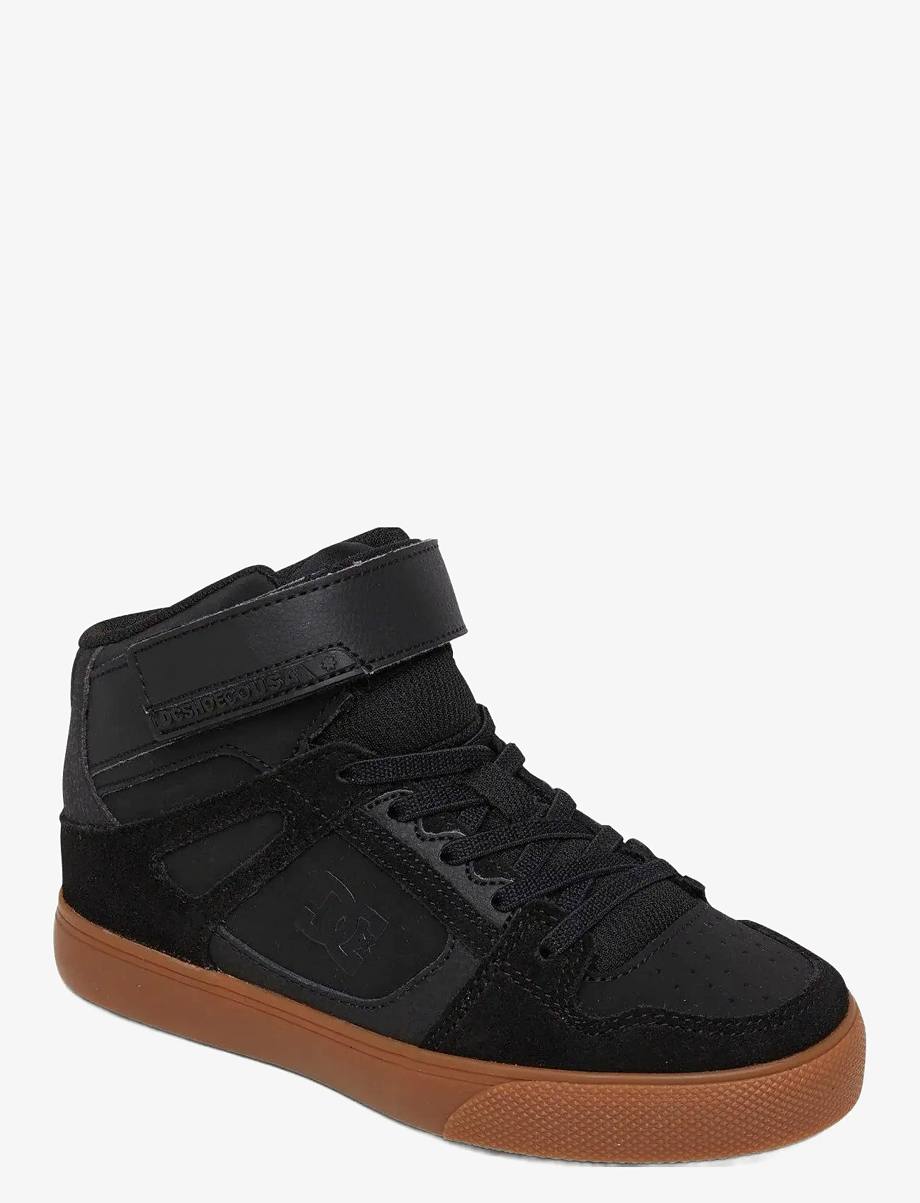 DC - PURE HIGH-TOP EV - niedriger schnitt - black/gum - 0
