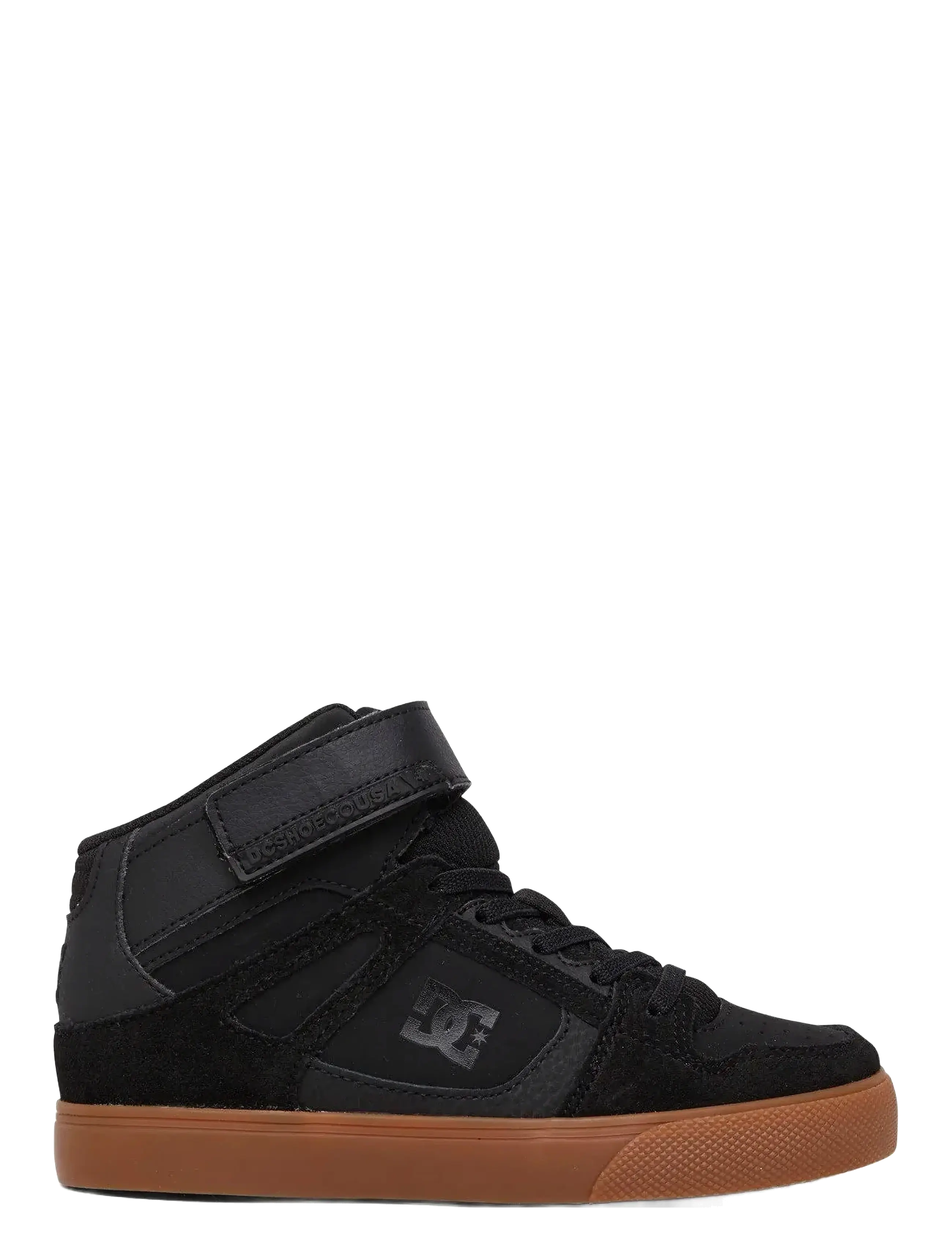 DC - PURE HIGH-TOP EV - niedriger schnitt - black/gum - 1