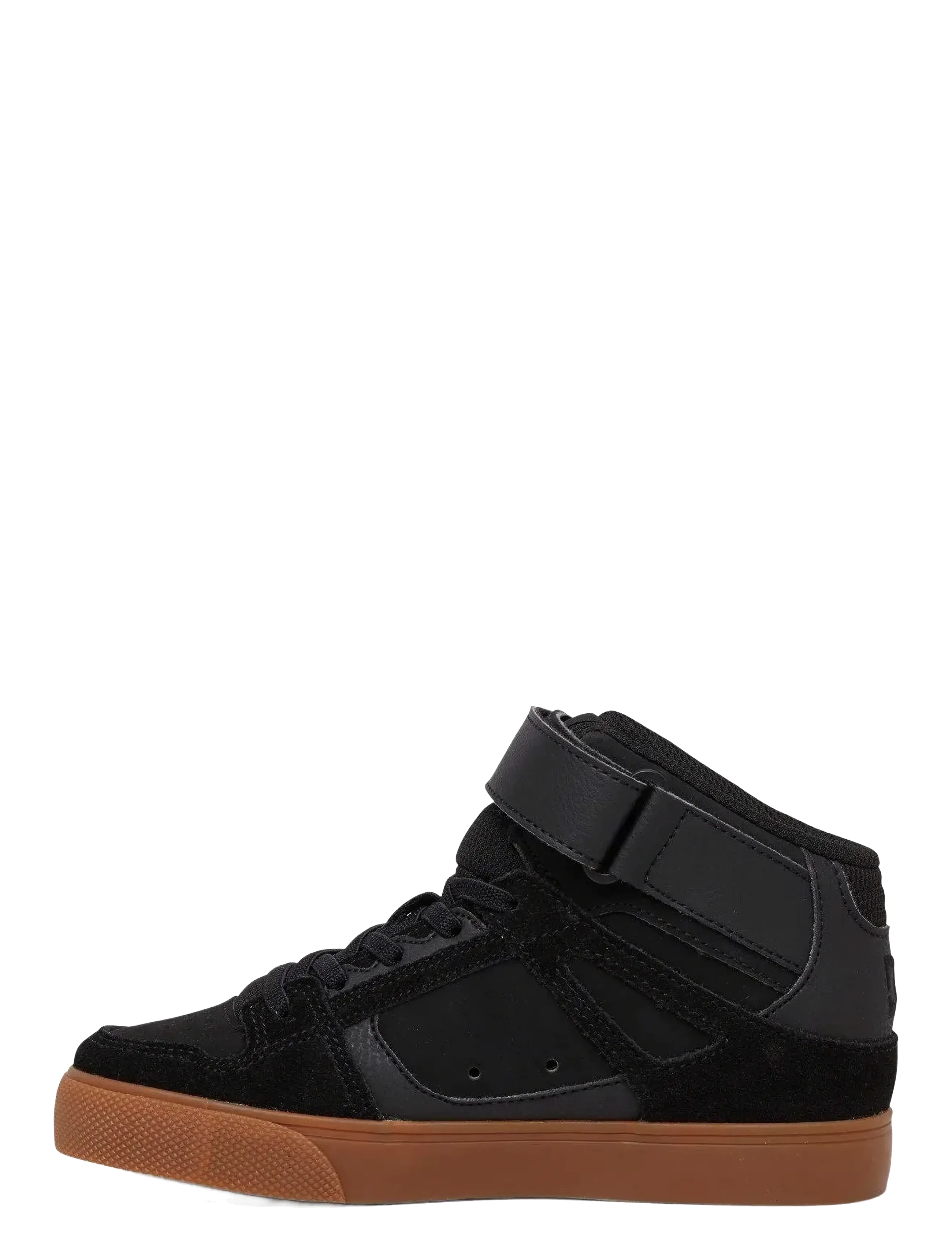 DC - PURE HIGH-TOP EV - niedriger schnitt - black/gum - 2