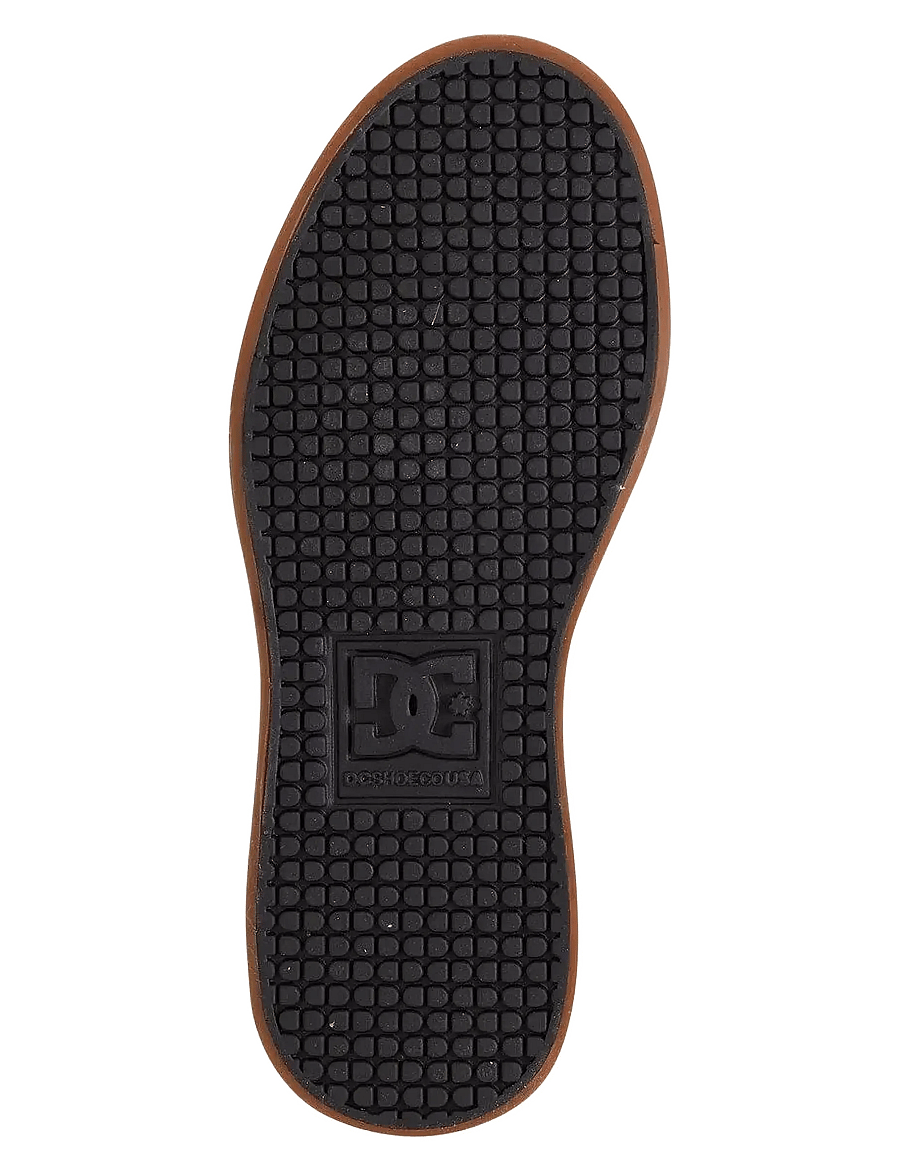 DC - PURE HIGH-TOP EV - lave sneakers - black/gum - 4