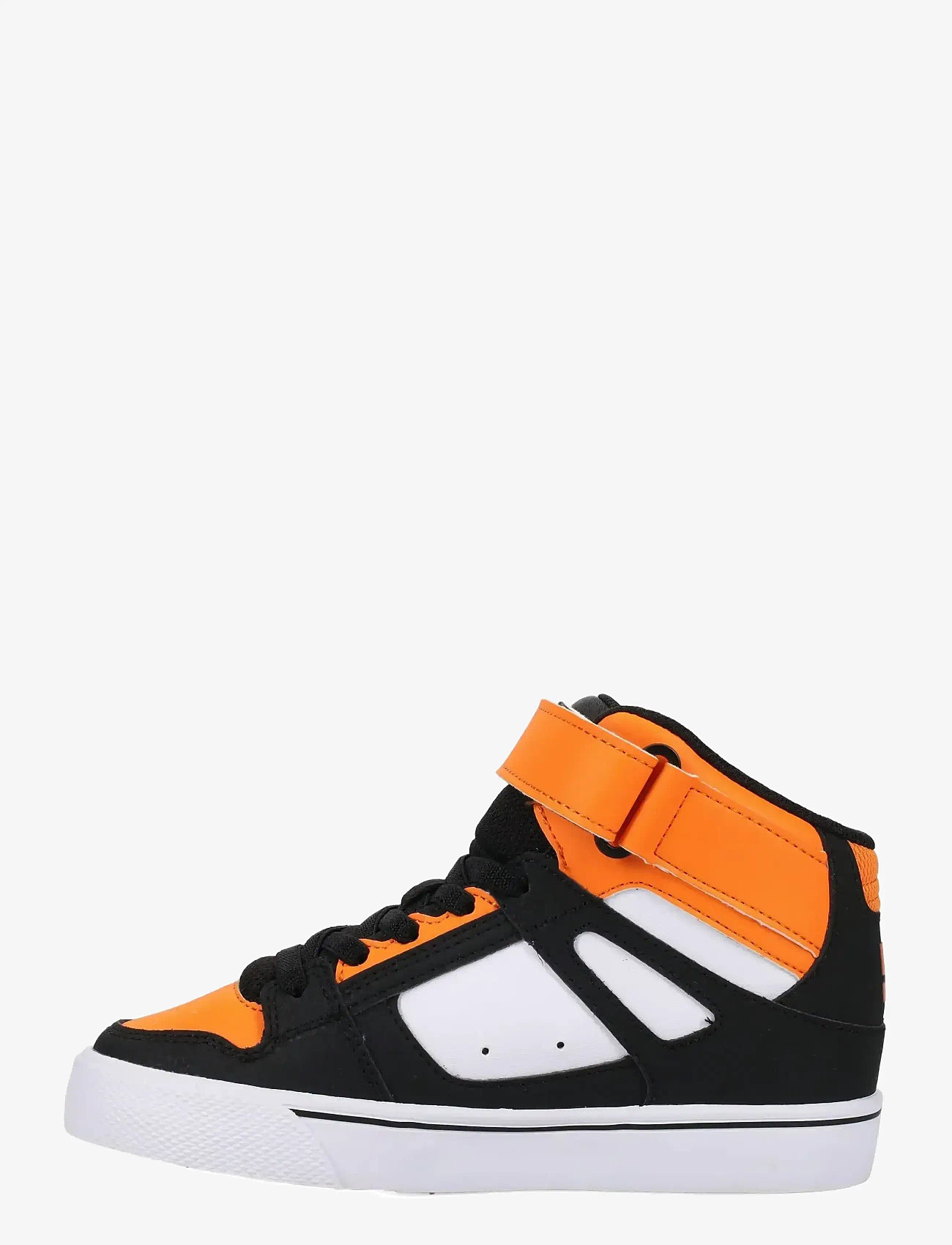 DC - PURE HIGH-TOP EV - lave sneakers - black/orange/white - 1
