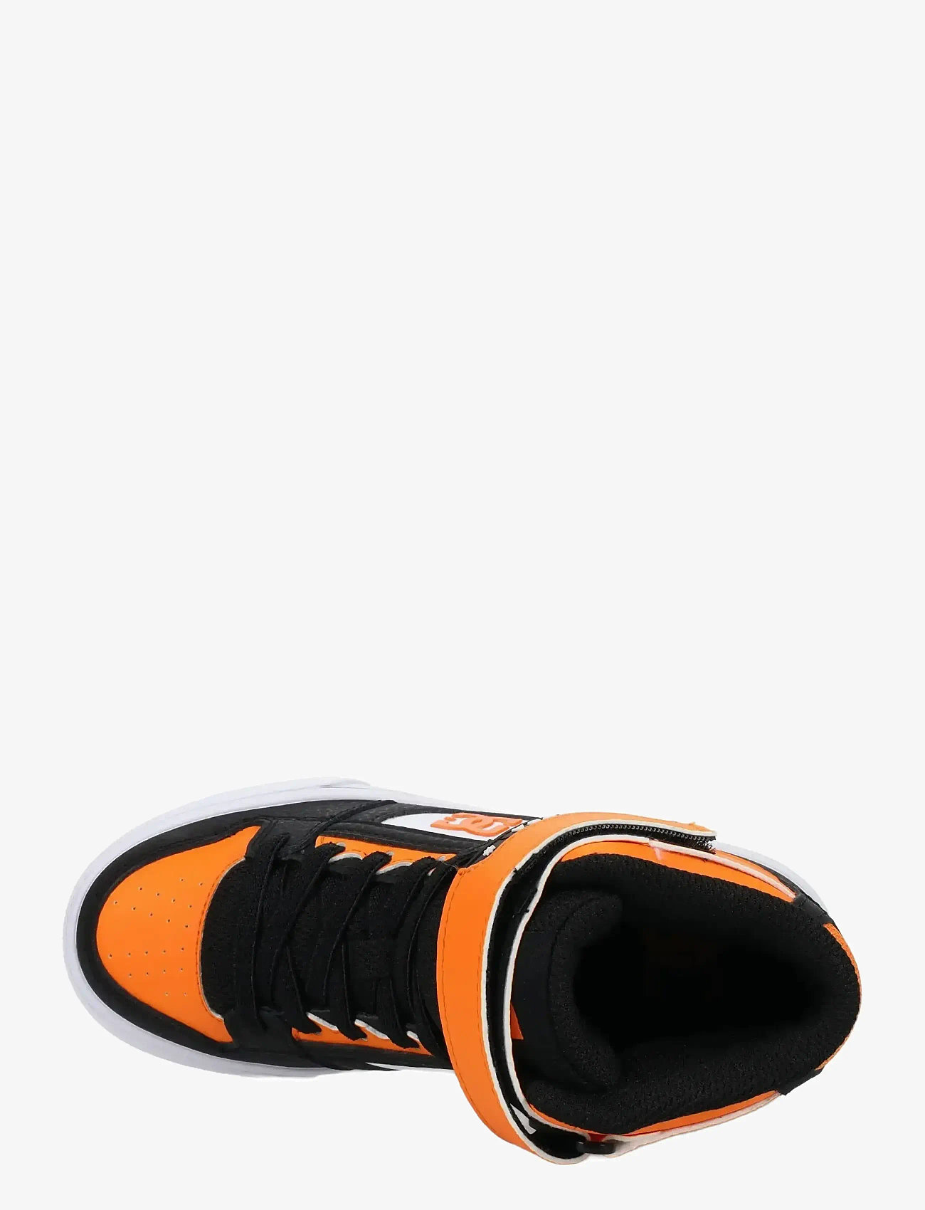 DC - PURE HIGH-TOP EV - lave sneakers - black/orange/white - 2