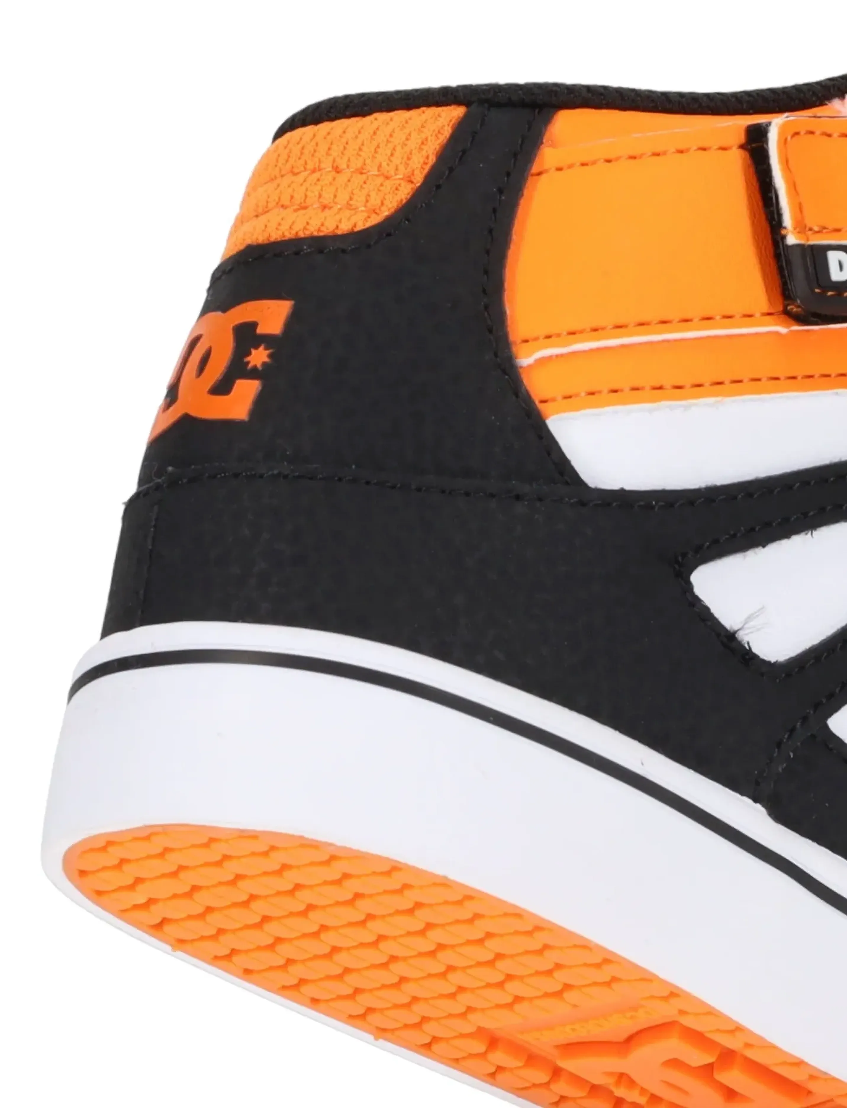 DC - PURE HIGH-TOP EV - black/orange/white - 5