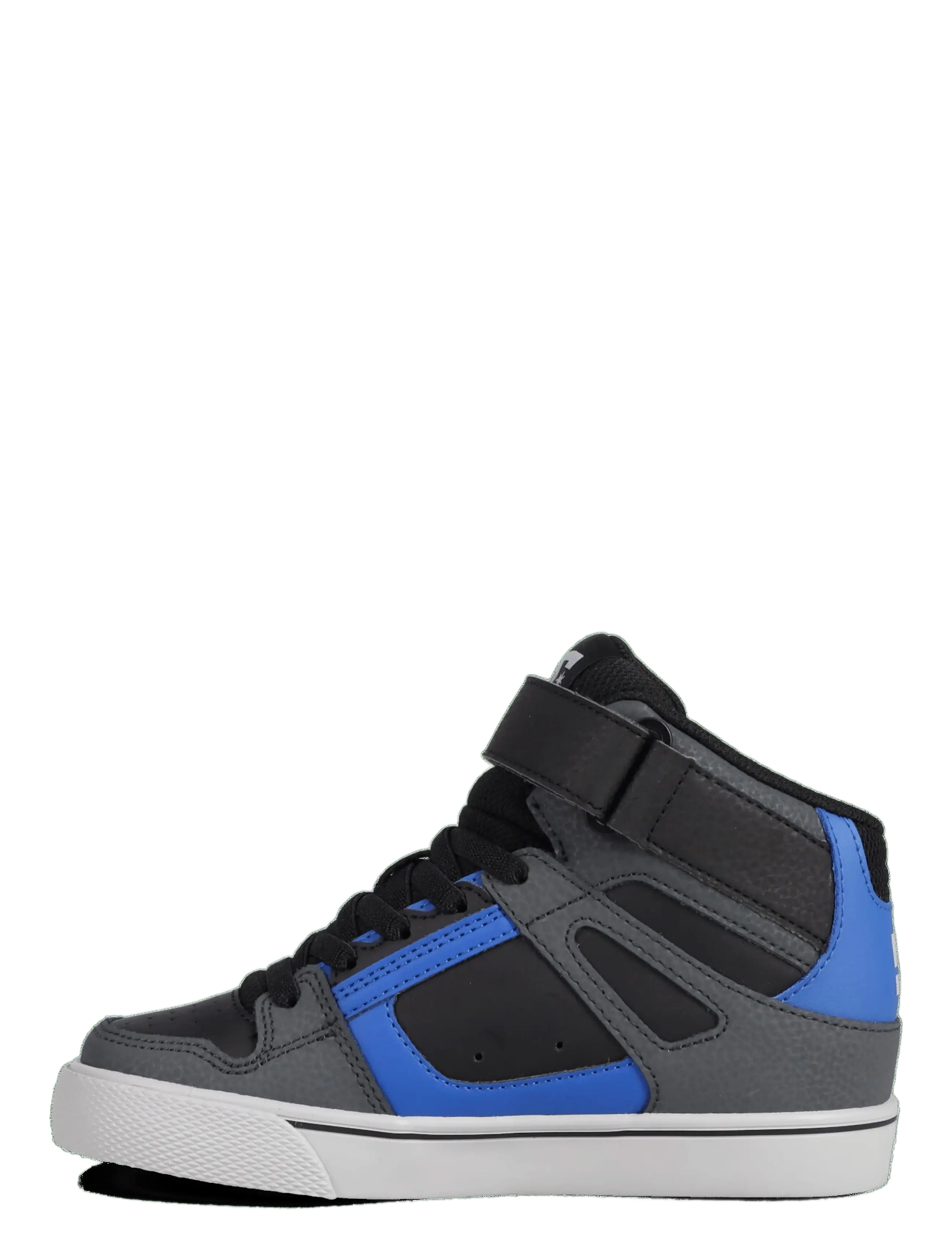 DC - PURE HIGH-TOP EV - tennised - grey/black/blue - 2