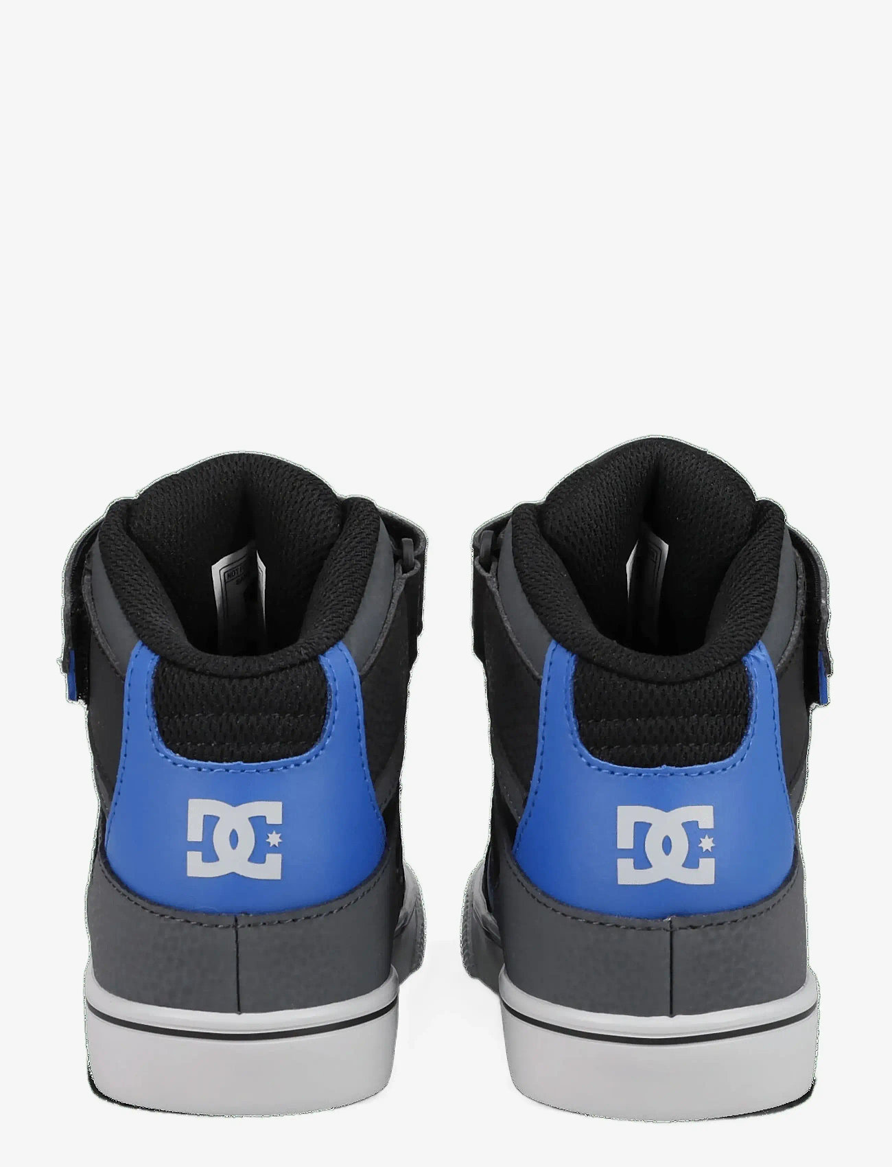 DC - PURE HI TOP EV - low-top sneakers - grey/black/blue - 3