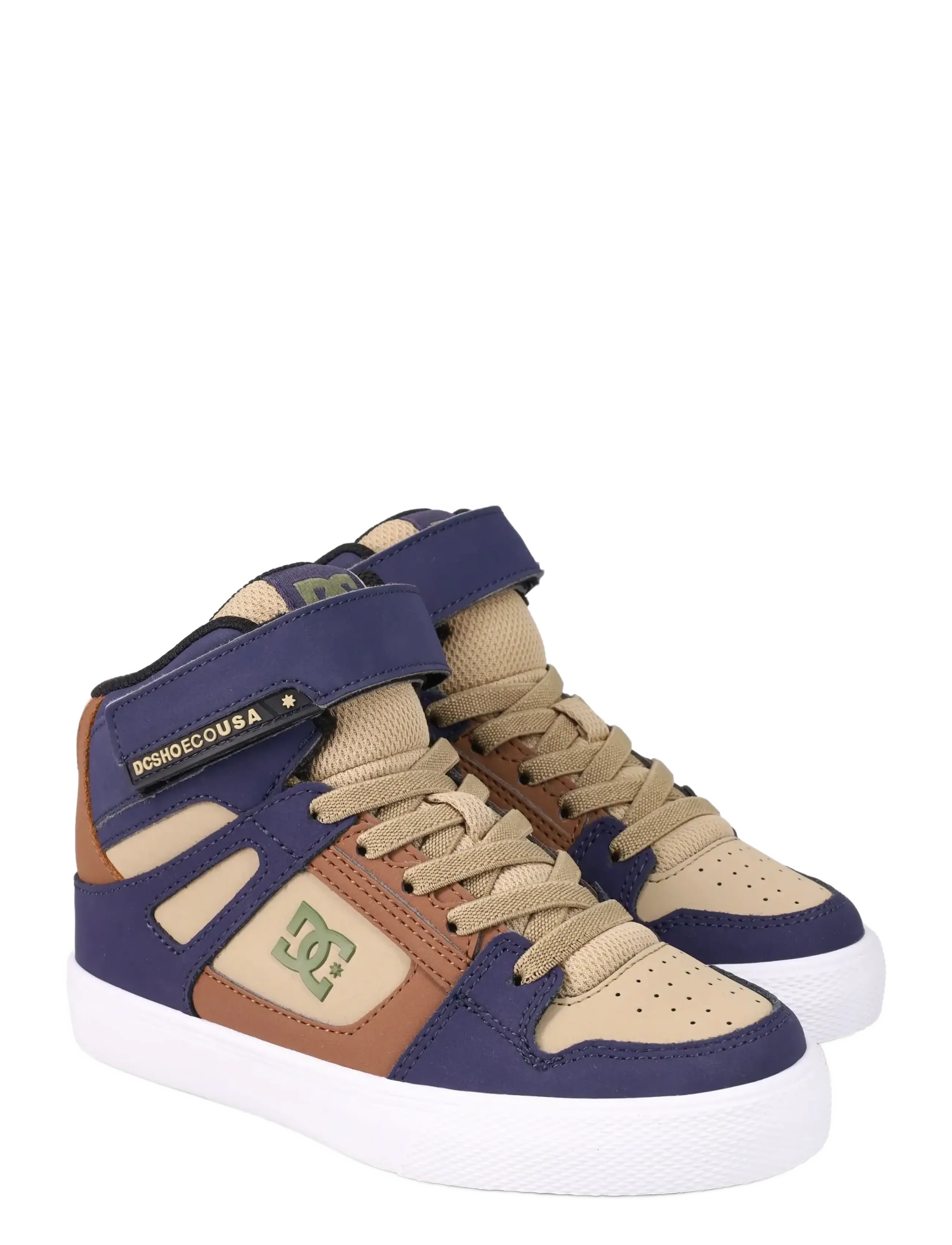 DC Pure High-Top Ev, Kinder, High Top Sneaker, Patterned, Gr: 34.5