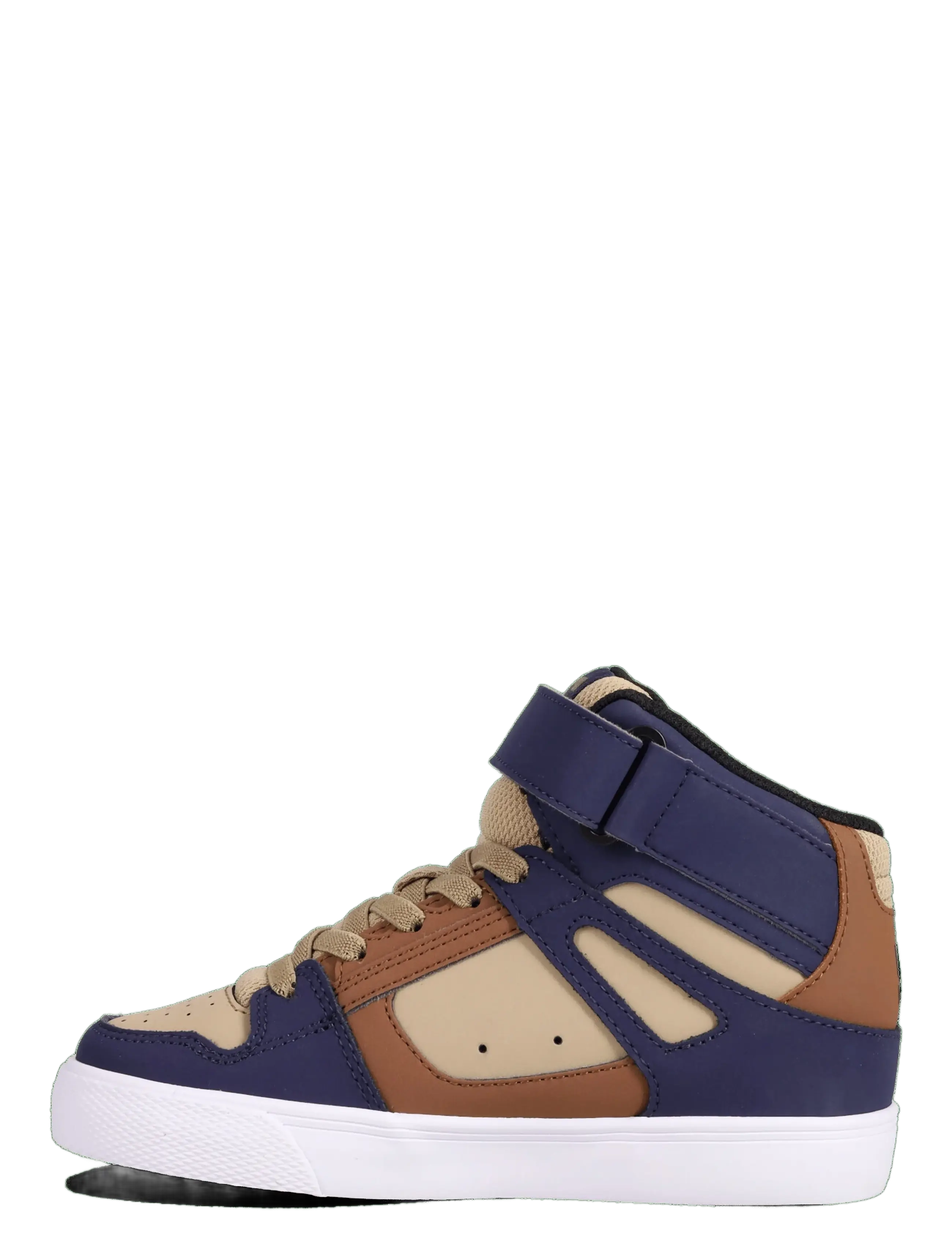 DC - PURE HIGH-TOP EV - niedriger schnitt - navy/brown/tan - 2