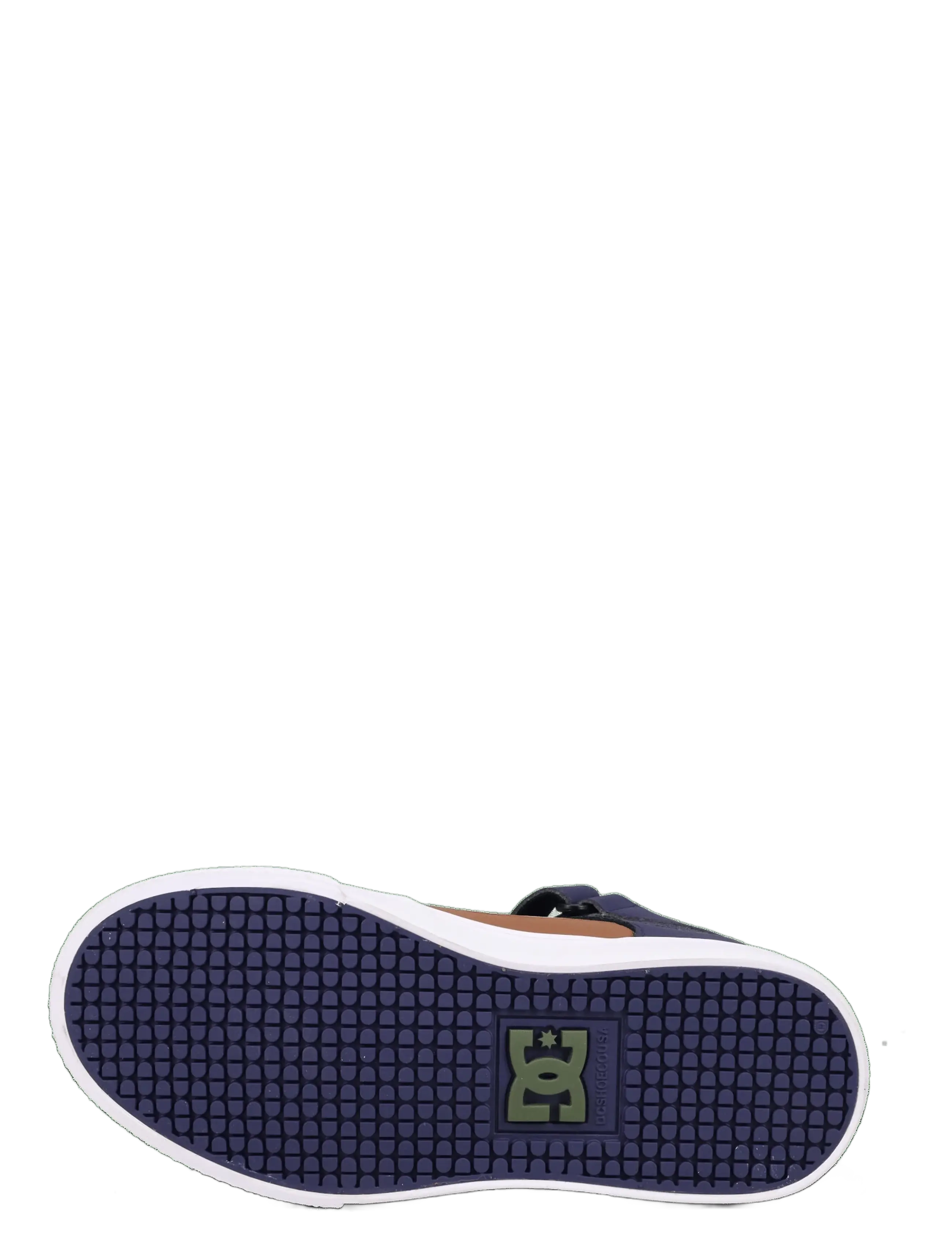 DC - PURE HIGH-TOP EV - niedriger schnitt - navy/brown/tan - 4