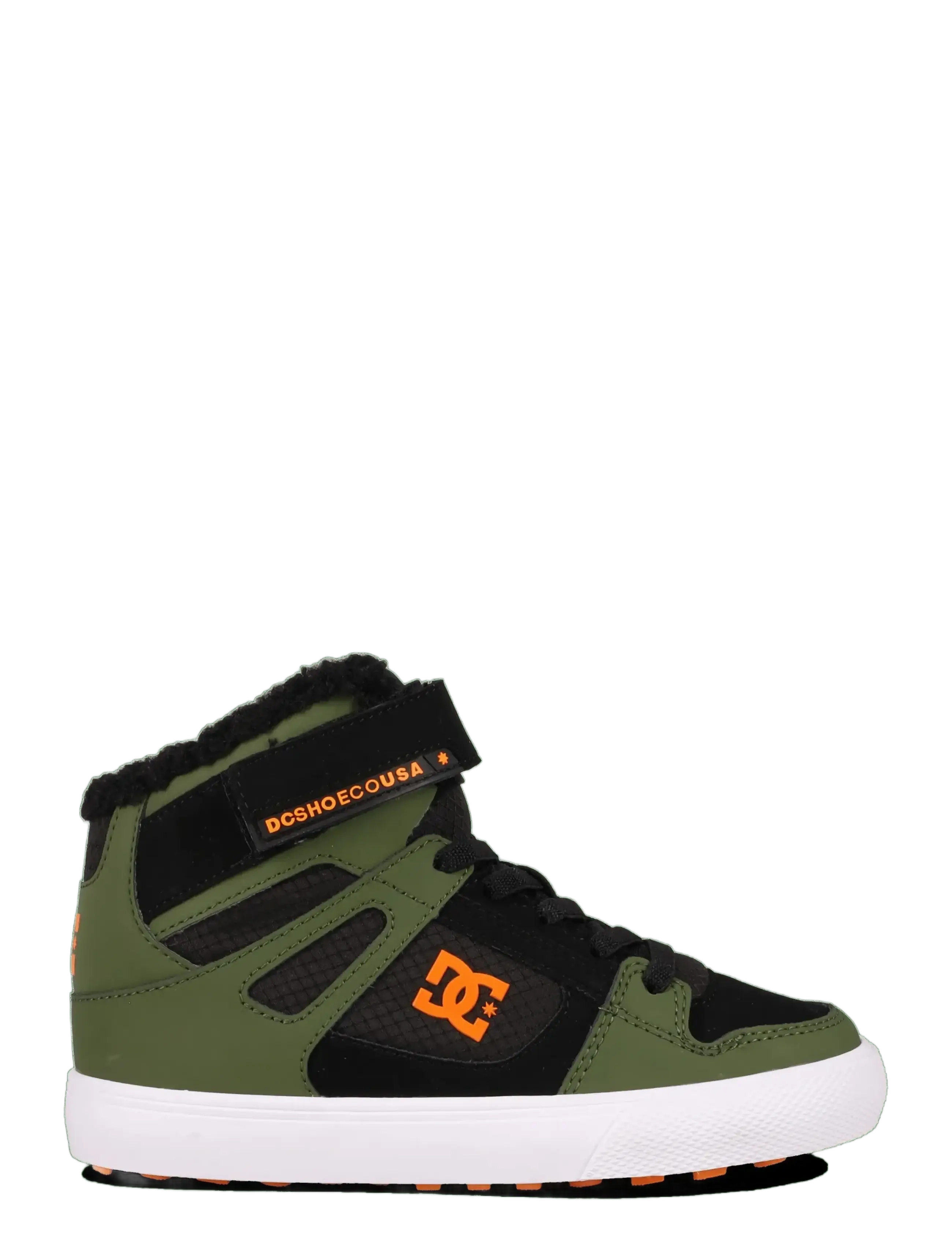 DC - PURE HIGH-TOP WNT EV - höga sneakers - olive/black - 1