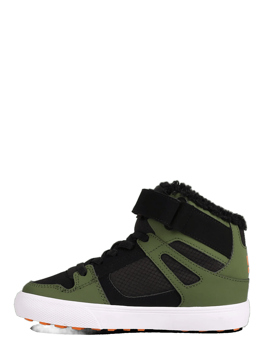 DC - PURE HIGH-TOP WNT EV - höga sneakers - olive/black - 2
