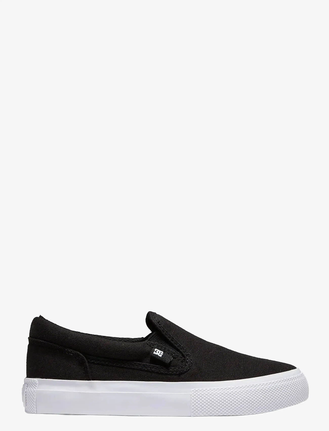 DC - MANUAL SLIP-ON - canvas-sneaker - black/white - 1