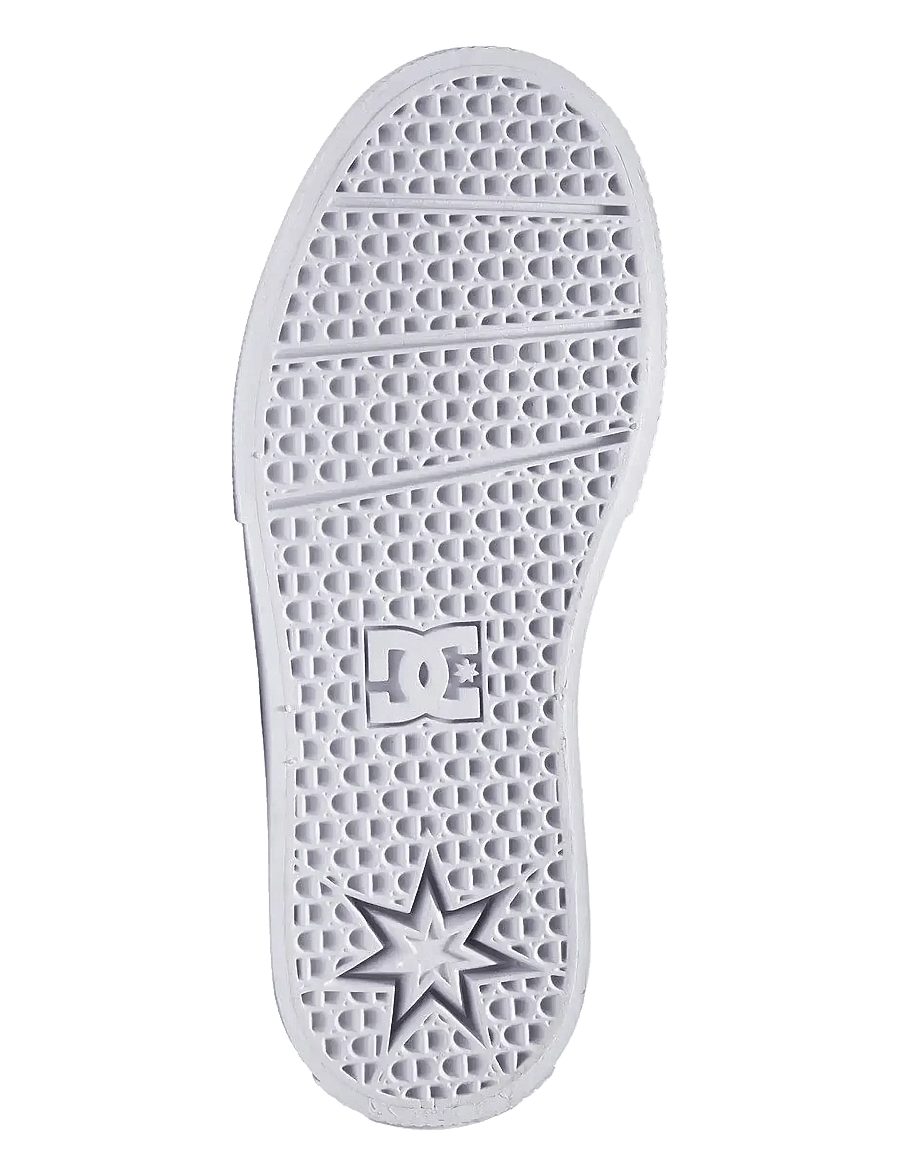 DC - MANUAL SLIP-ON - canva sneakers - black/white - 4
