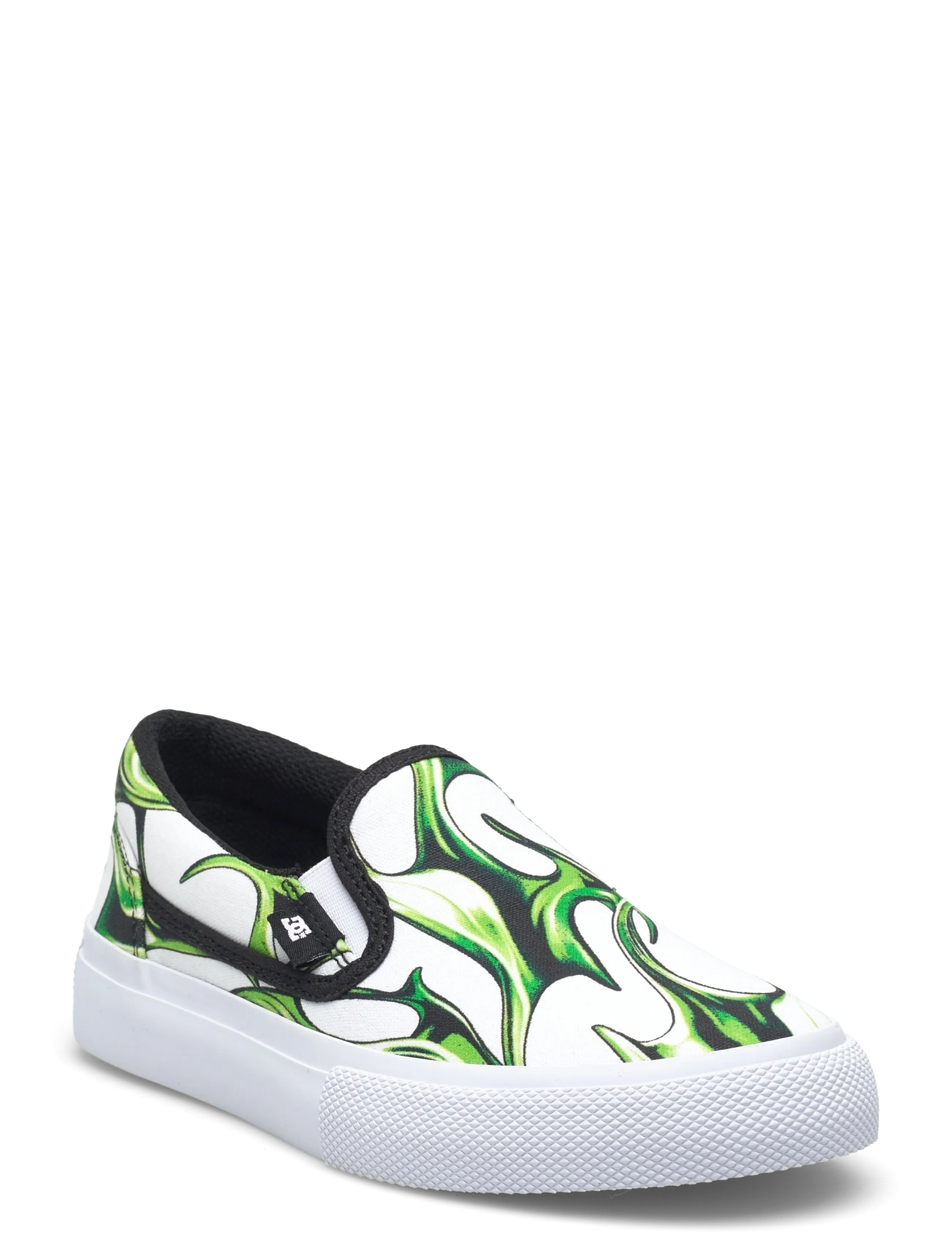 DC MANUAL SLIP-ON - Sneakers - LIQUID FUEGO WHITE / multi