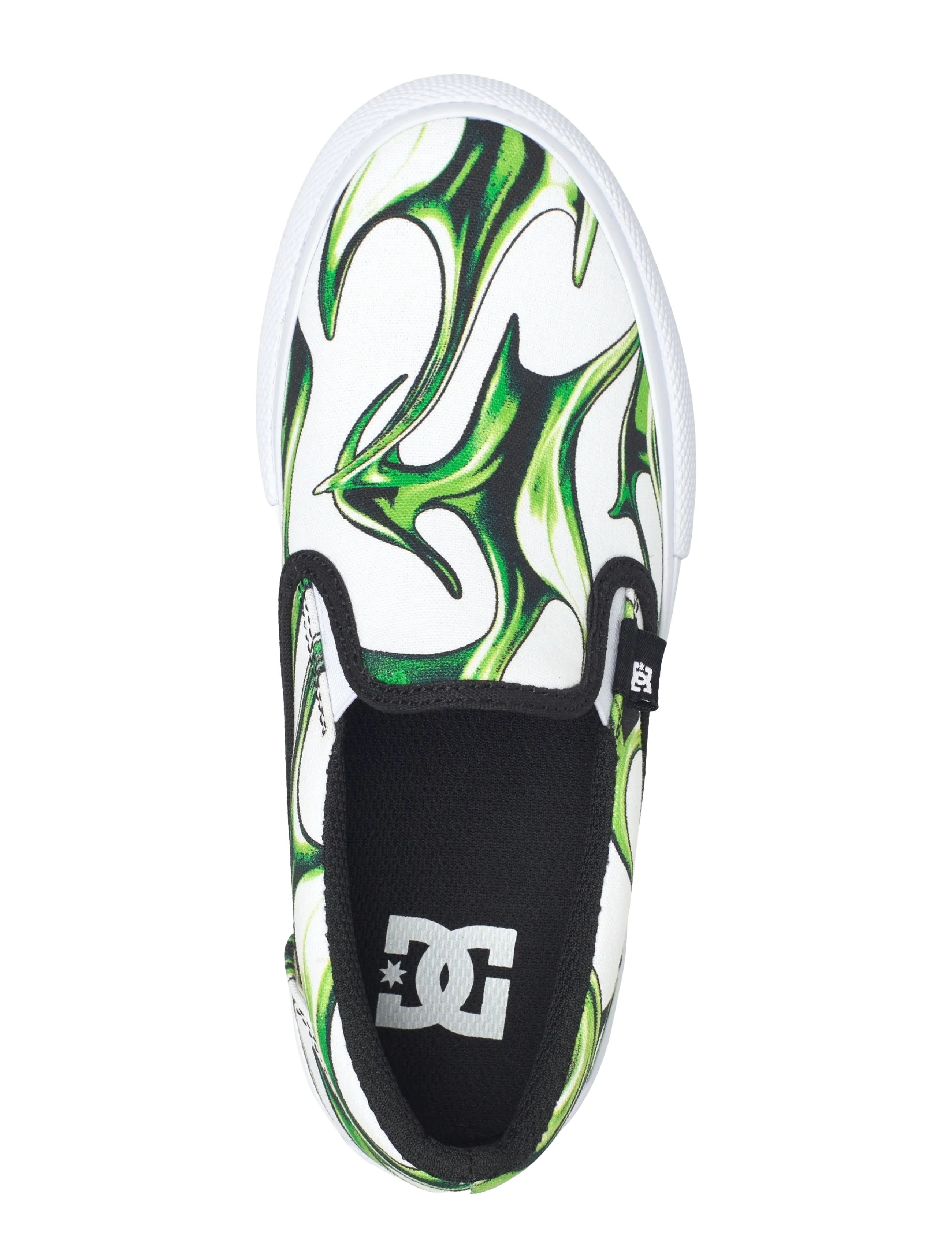 DC - MANUAL SLIP-ON - madalaimad hinnad - liquid fuego white - 3