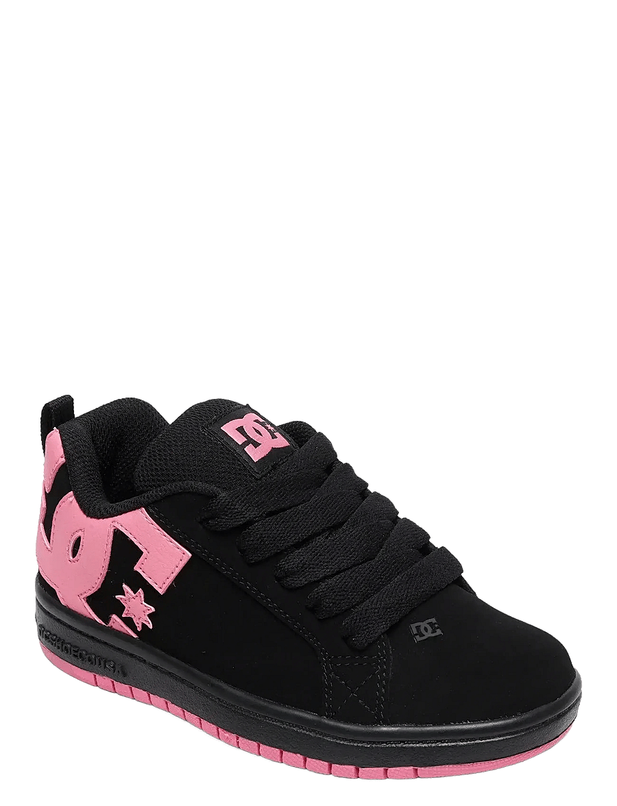 DC - COURT GRAFFIK - tennised - black/pink - 0