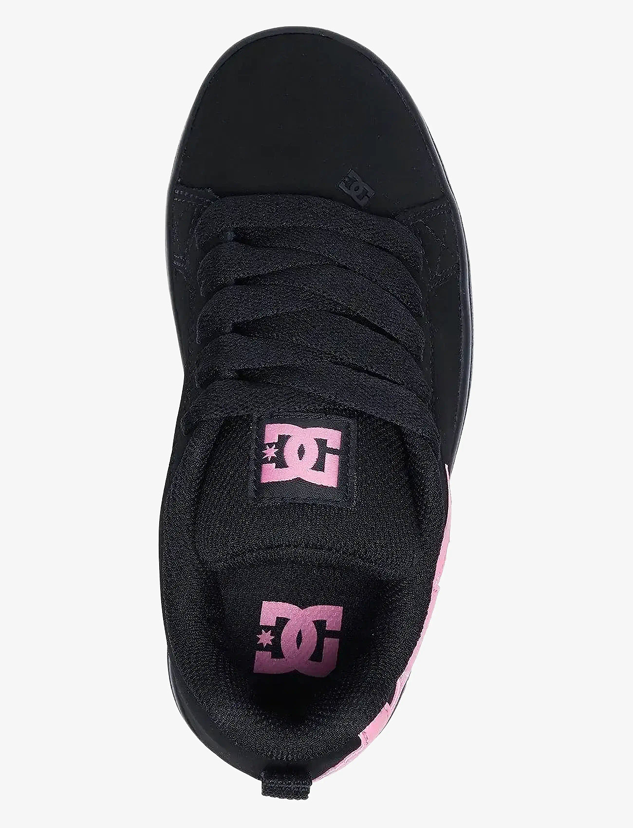DC - COURT GRAFFIK - lave sneakers - black/pink - 3
